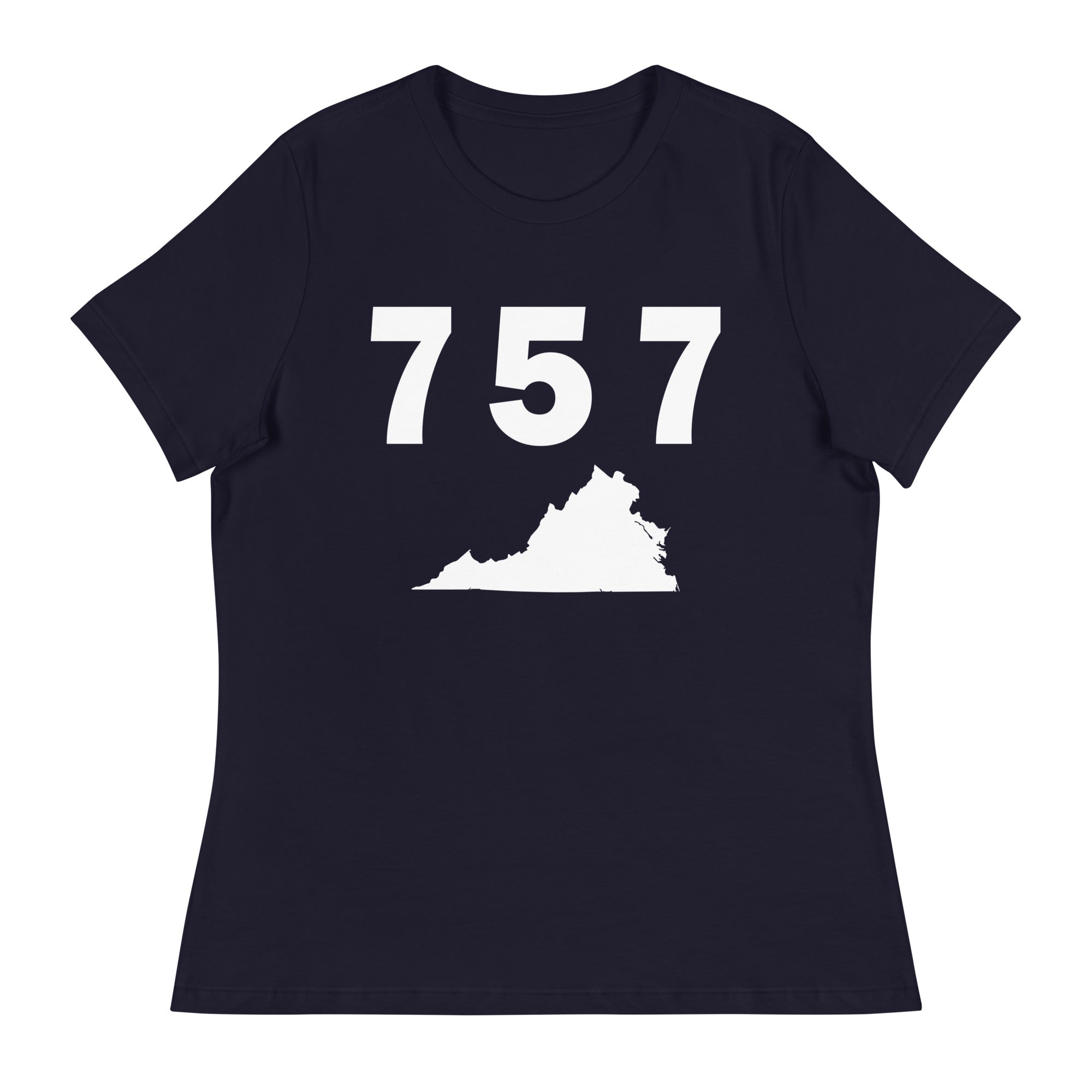 757 Area Code Women's Relaxed T Shirt