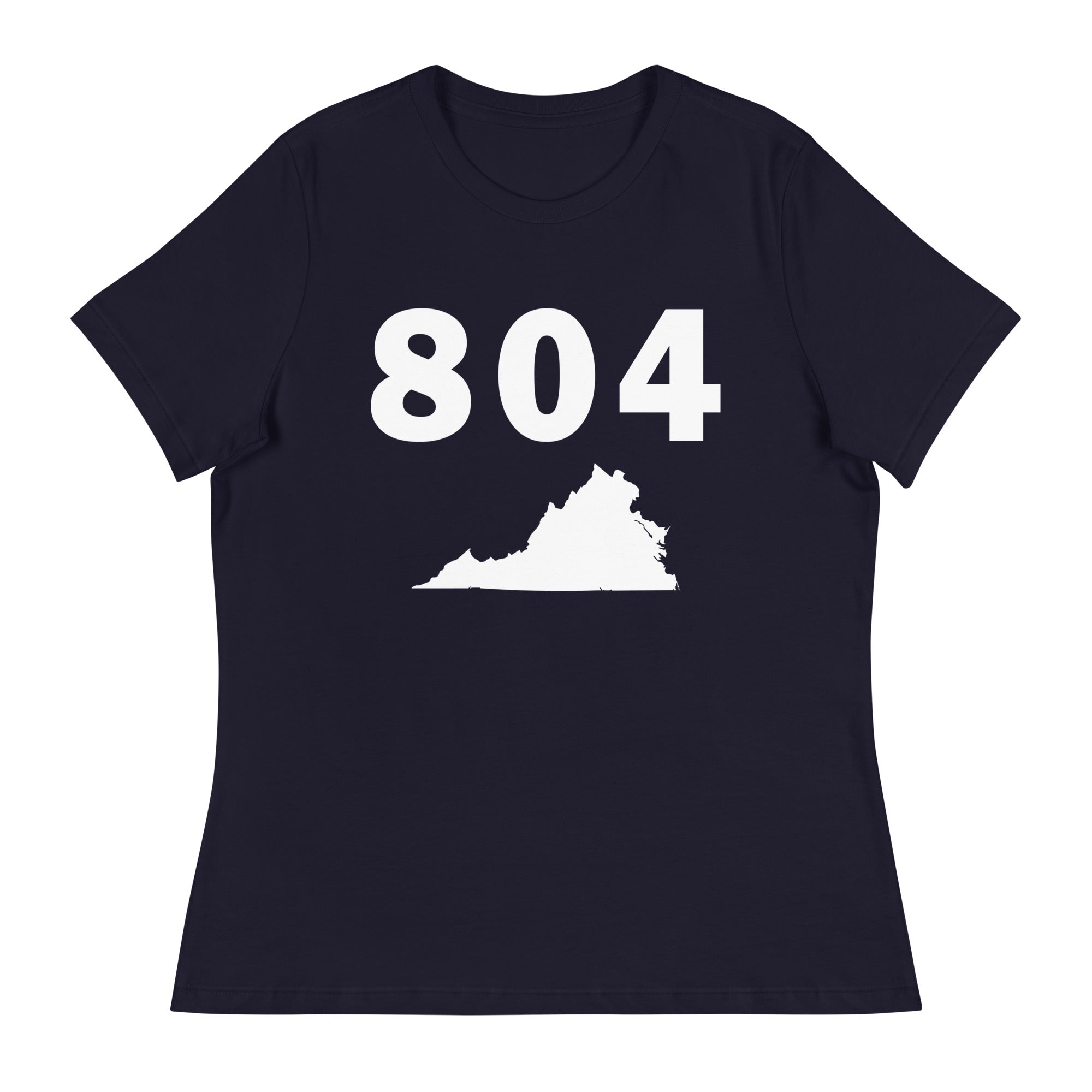 804 Area Code Women's Relaxed T Shirt