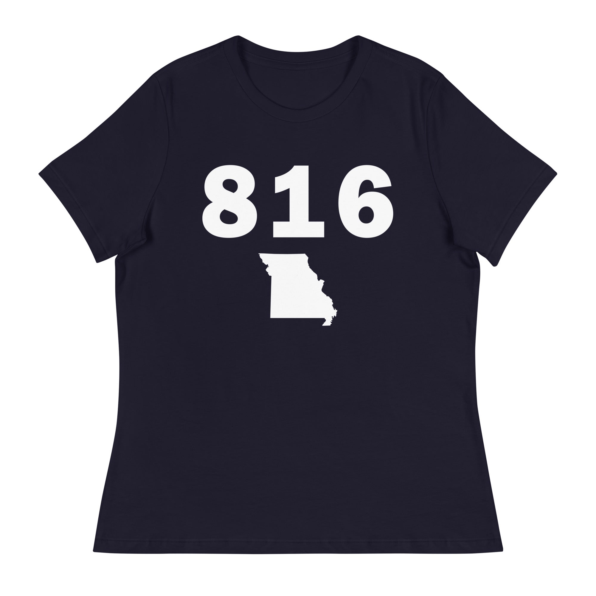 816 Area Code Women's Relaxed T Shirt