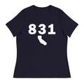 831 Area Code Women's Relaxed T Shirt