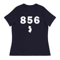 856 Area Code Women's Relaxed T Shirt