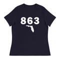 863 Area Code Women's Relaxed T Shirt