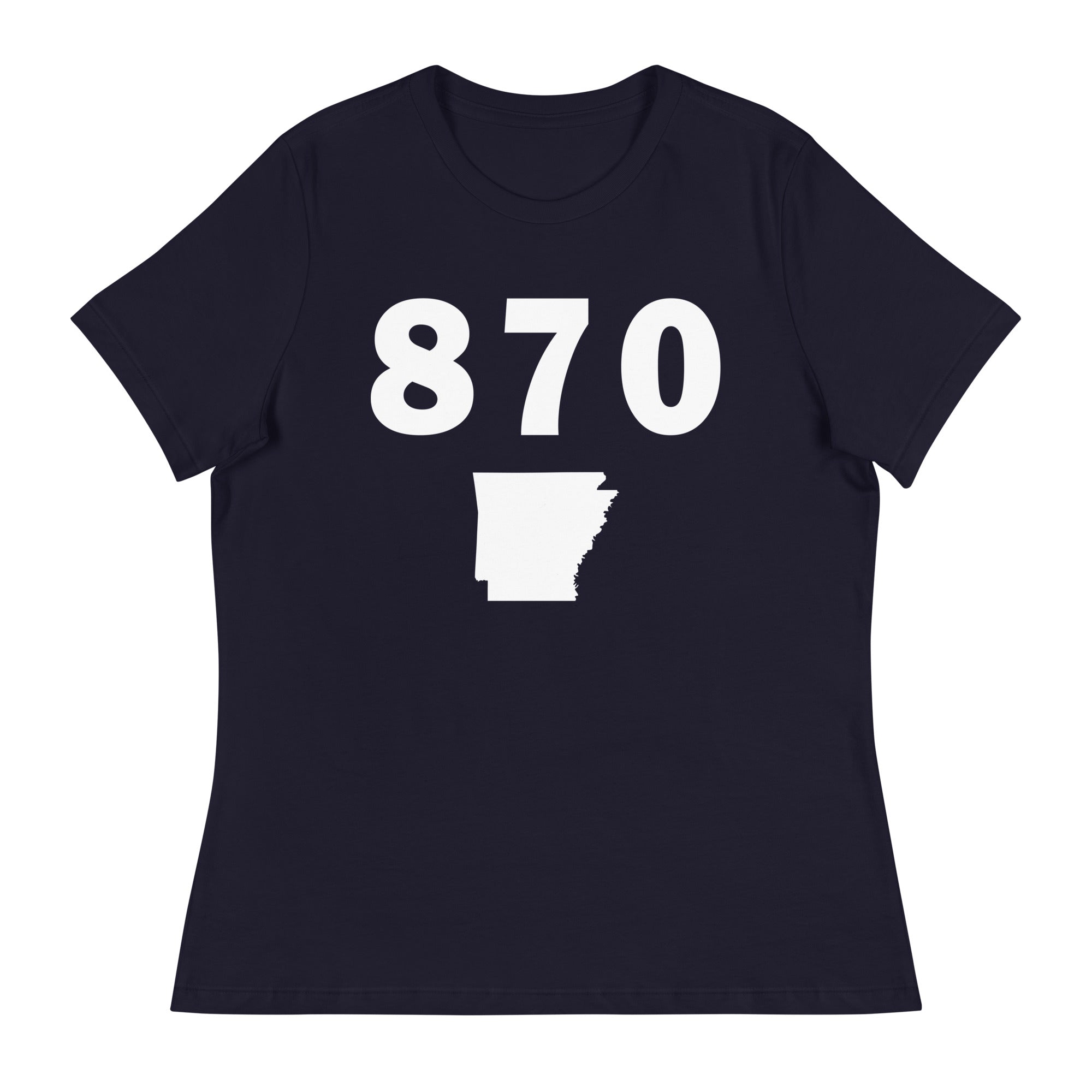 870 Area Code Women's Relaxed T Shirt