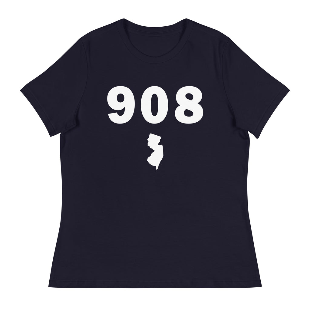 908 Area Code Women's Relaxed T Shirt