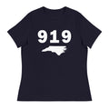 919 Area Code Women's Relaxed T Shirt