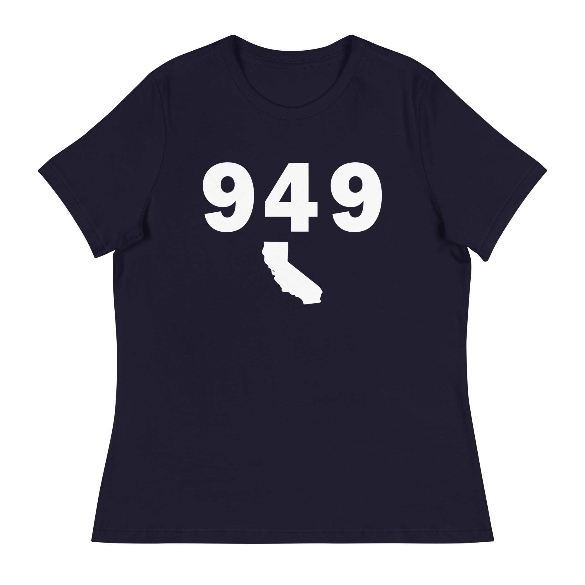 949 Area Code Women's Relaxed T Shirt