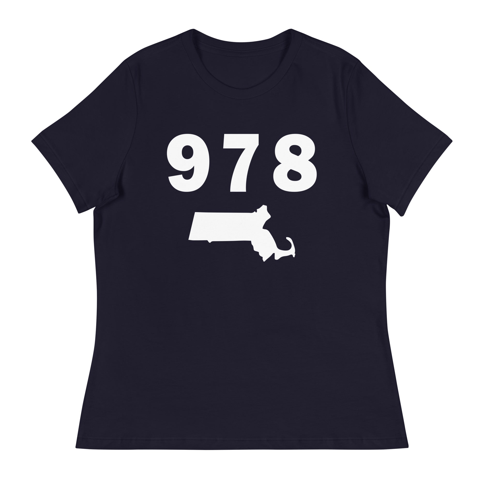 978 Area Code Women's Relaxed T Shirt
