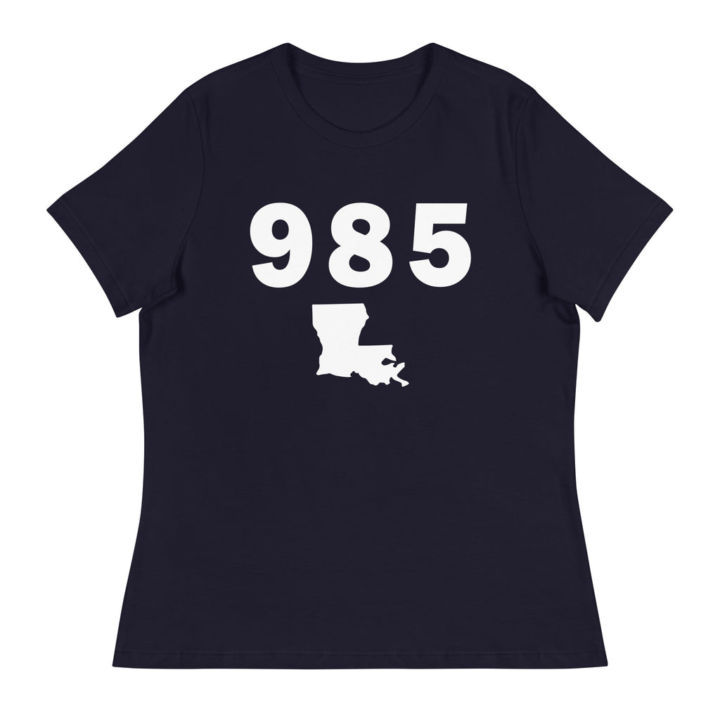 985 Area Code Women's Relaxed T Shirt
