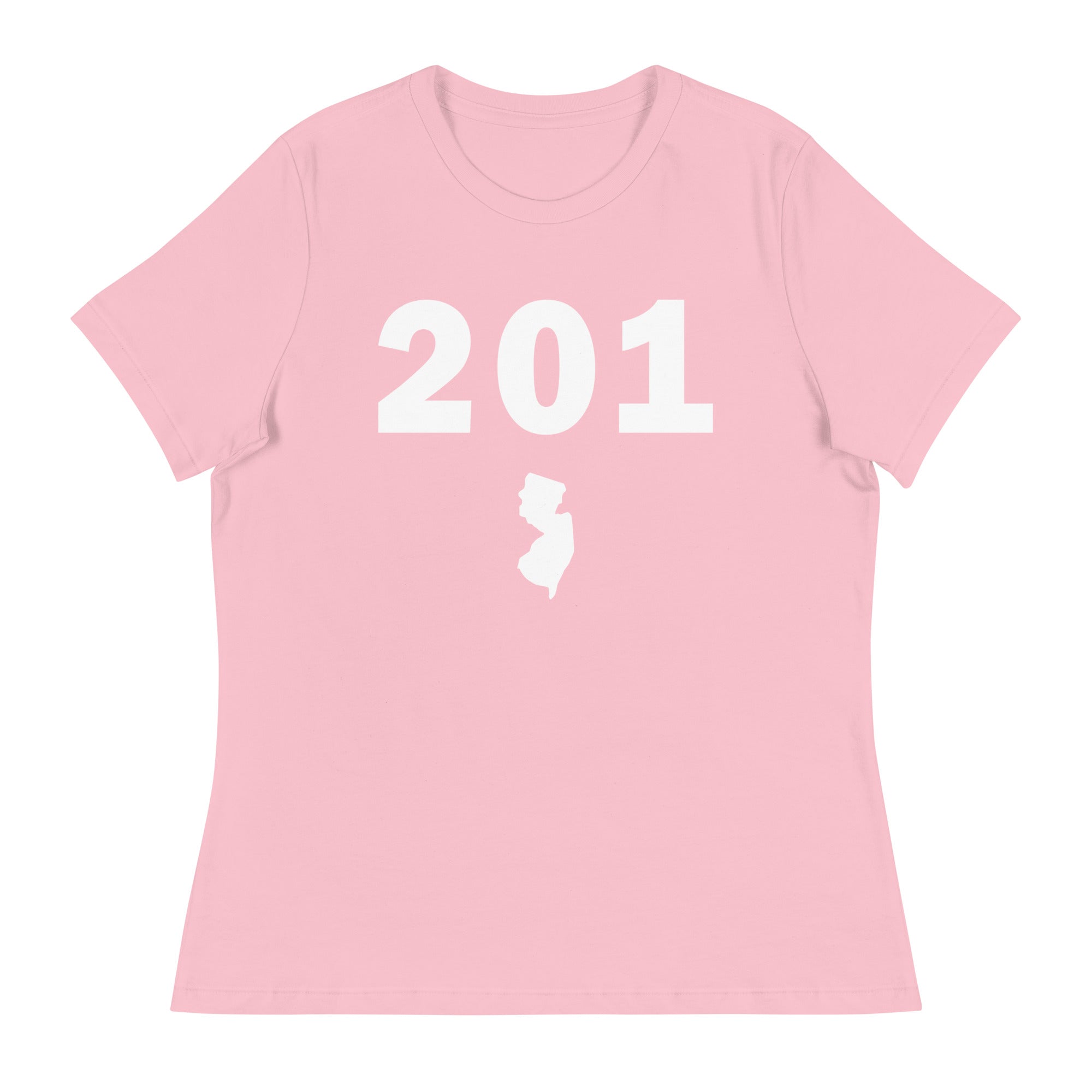 201 Area Code Women's Relaxed T Shirt