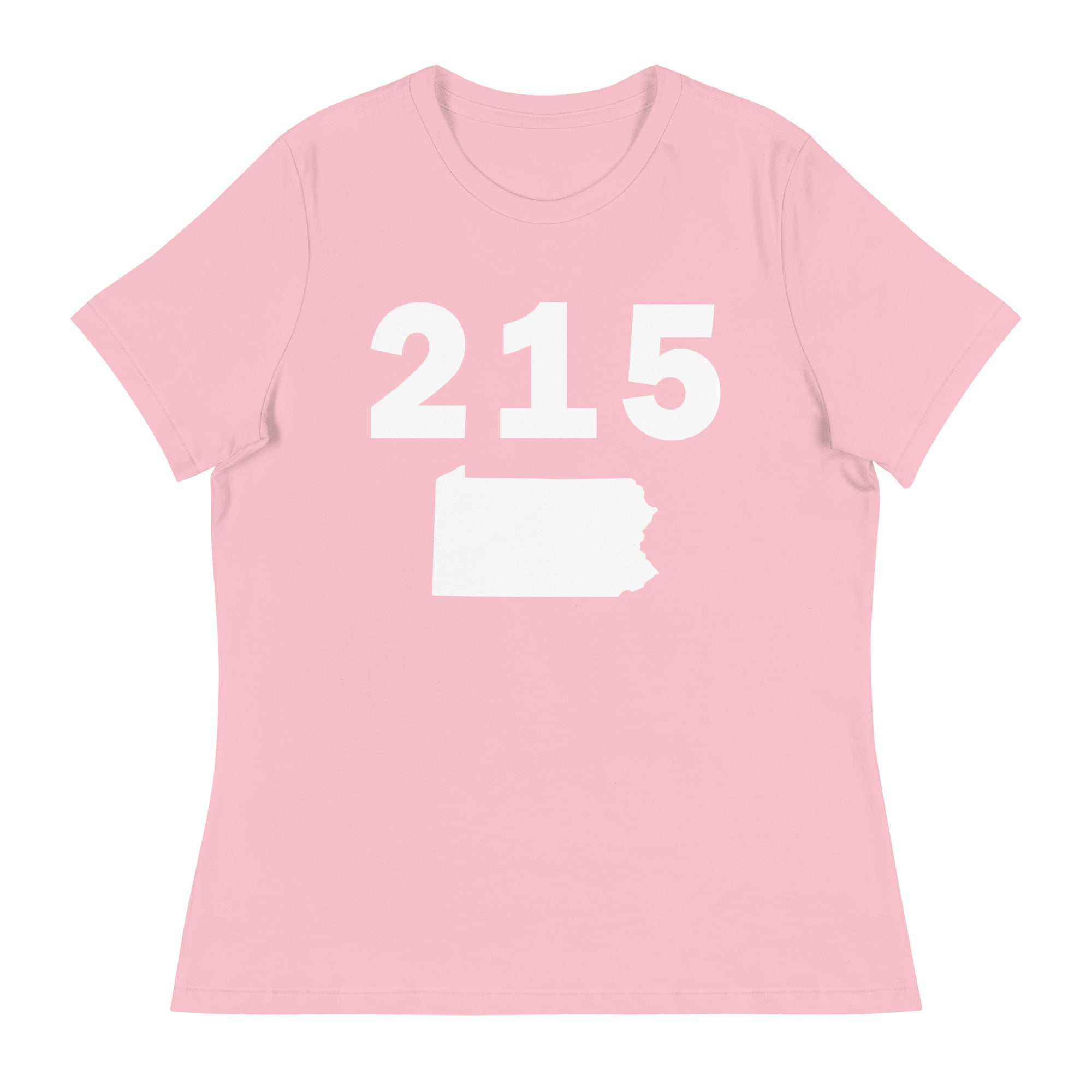 215 Area Code Women's Relaxed T Shirt