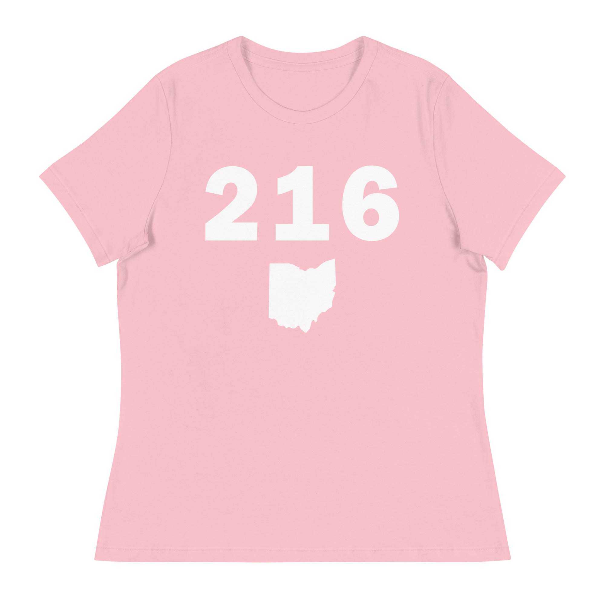 216 Area Code Women's Relaxed T Shirt