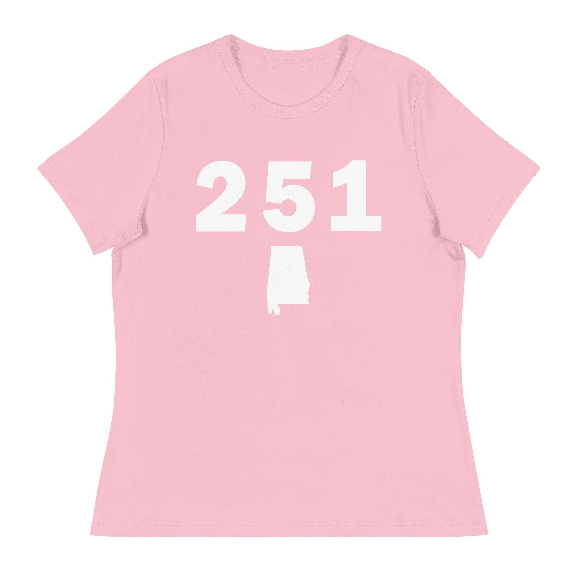 251 Area Code Women's Relaxed T Shirt