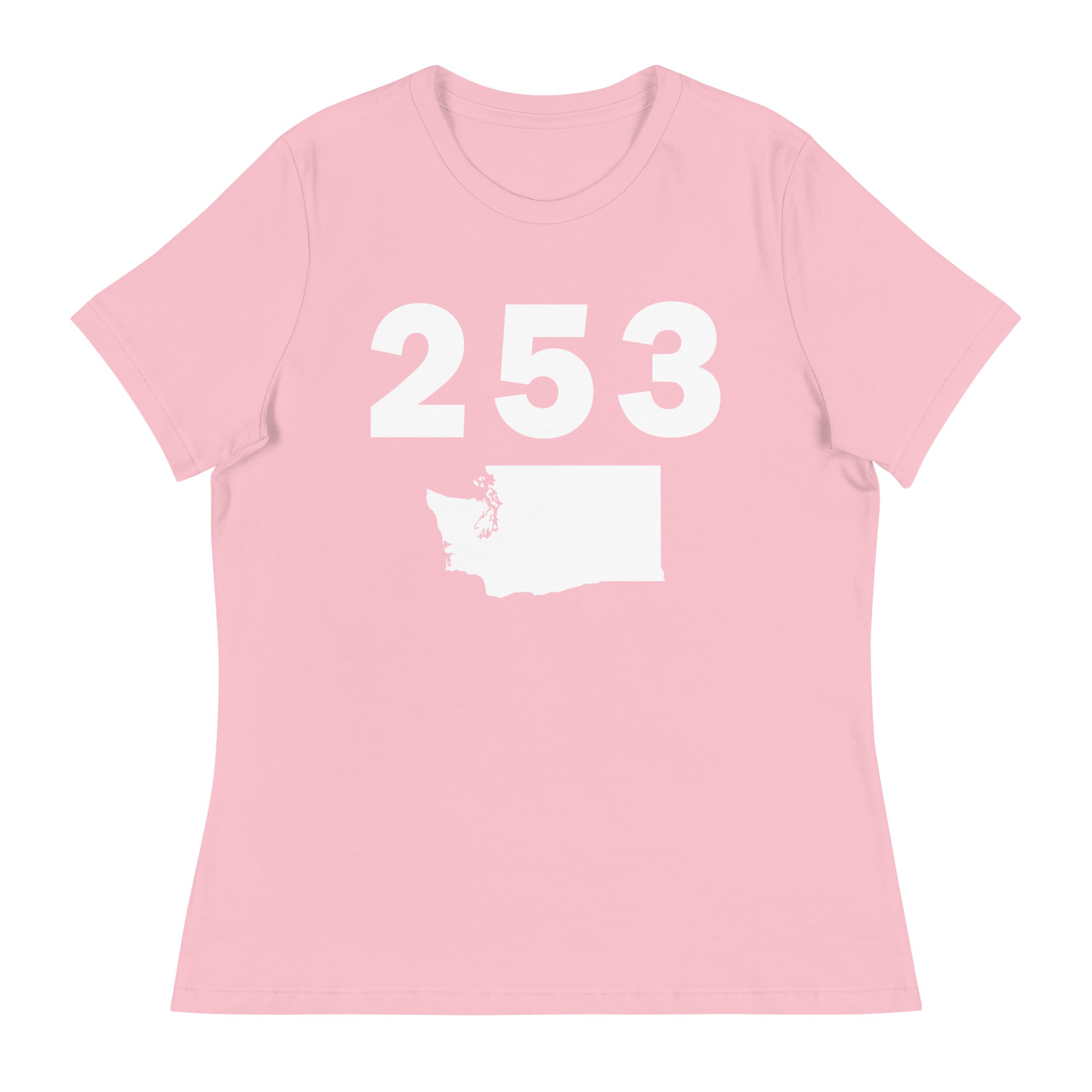 253 Area Code Women's Relaxed T Shirt