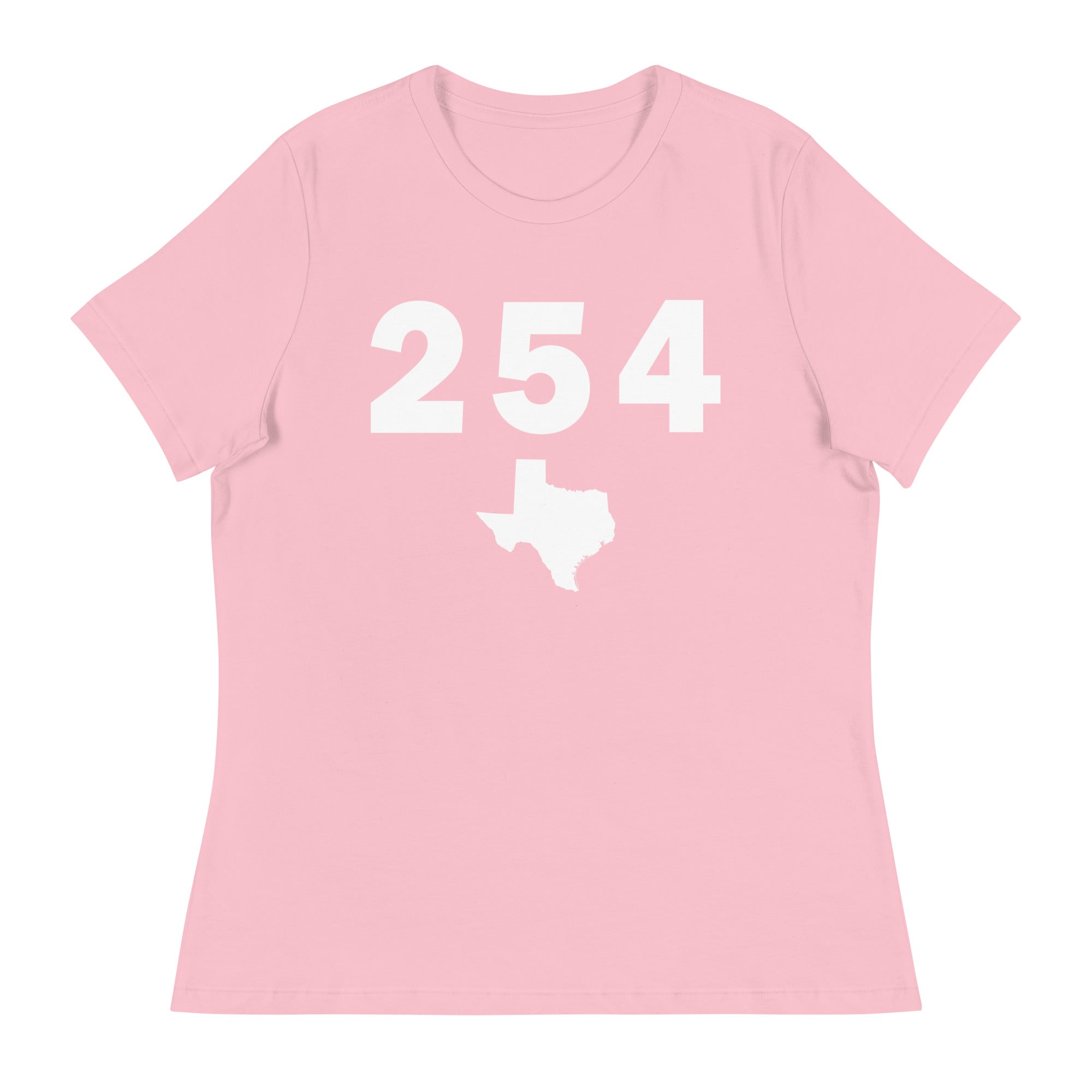 254 Area Code Women's Relaxed T Shirt