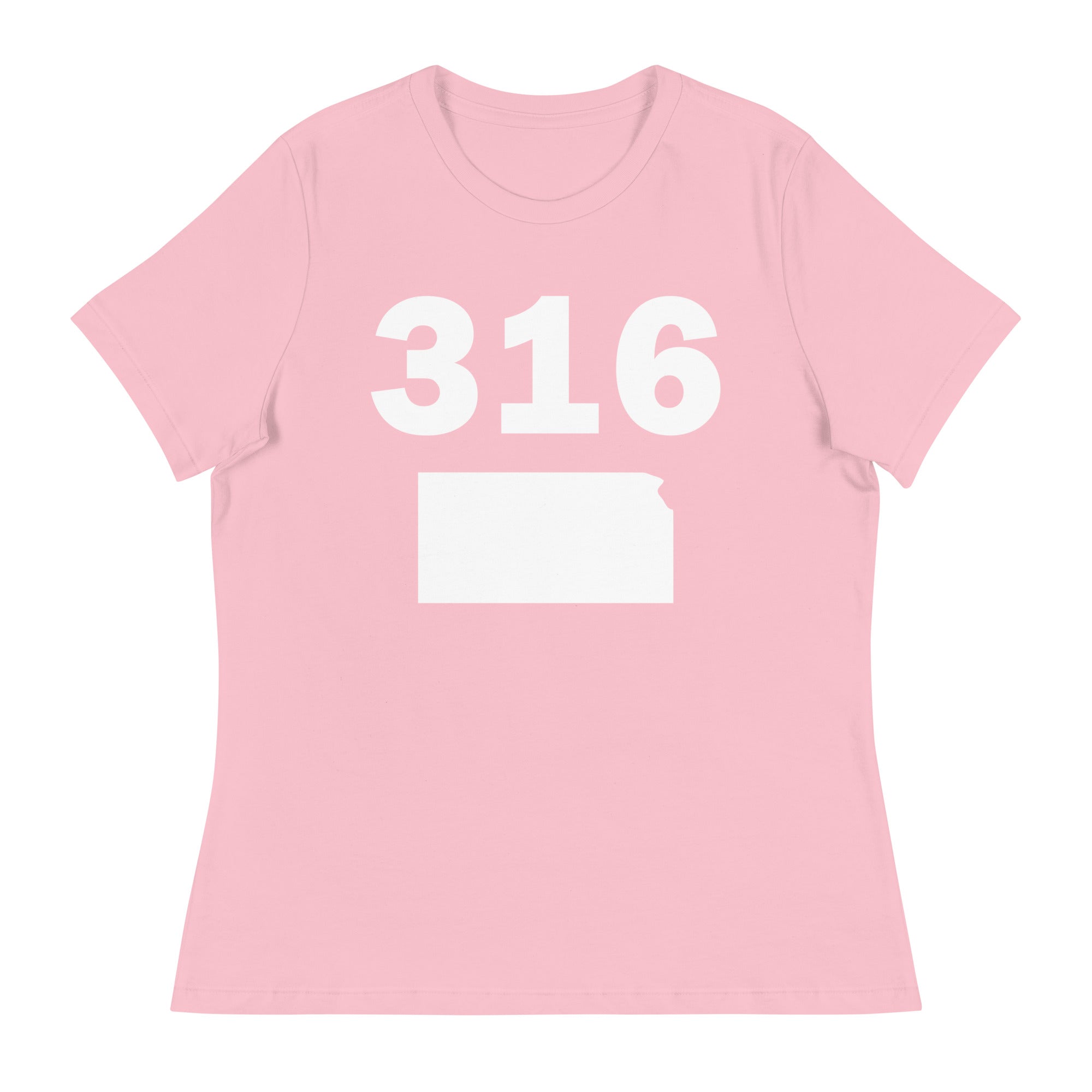 316 Area Code Women's Relaxed T Shirt