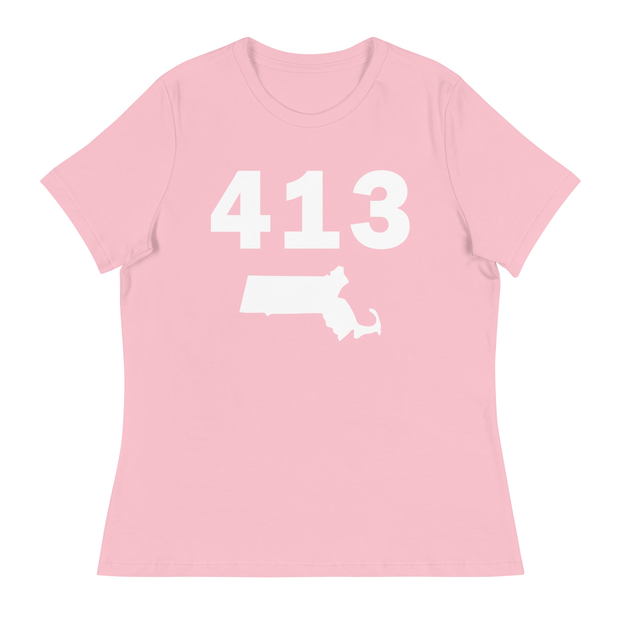 413 Area Code Women's Relaxed T Shirt