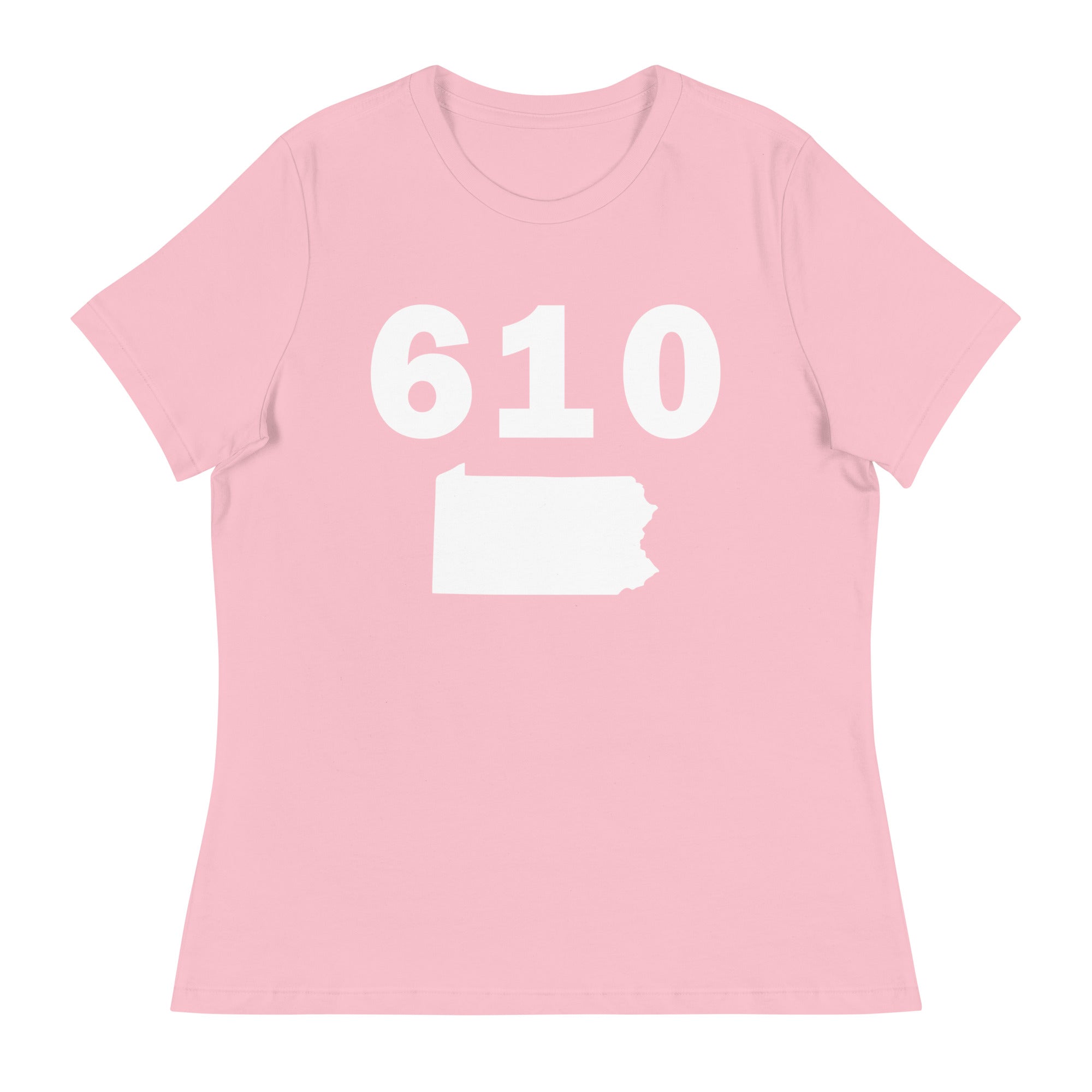 610 Area Code Women's Relaxed T Shirt