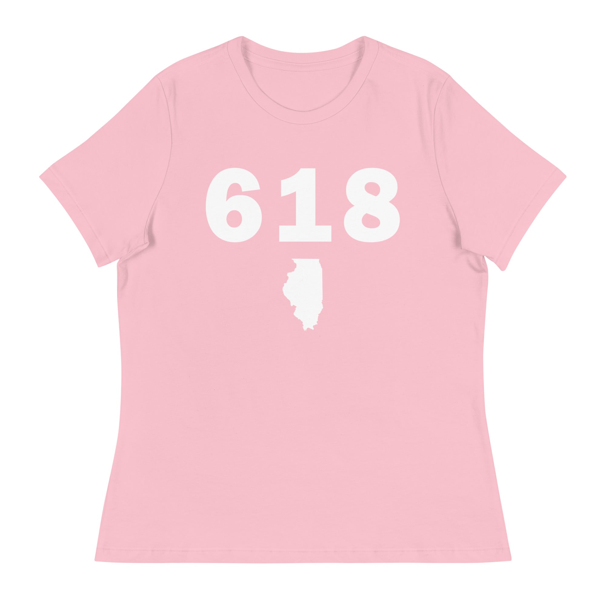 618 Area Code Women's Relaxed T Shirt