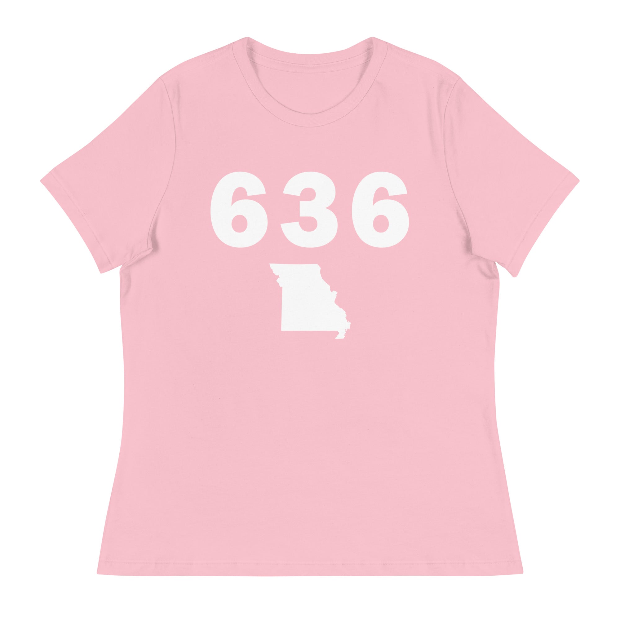 636 Area Code Women's Relaxed T Shirt