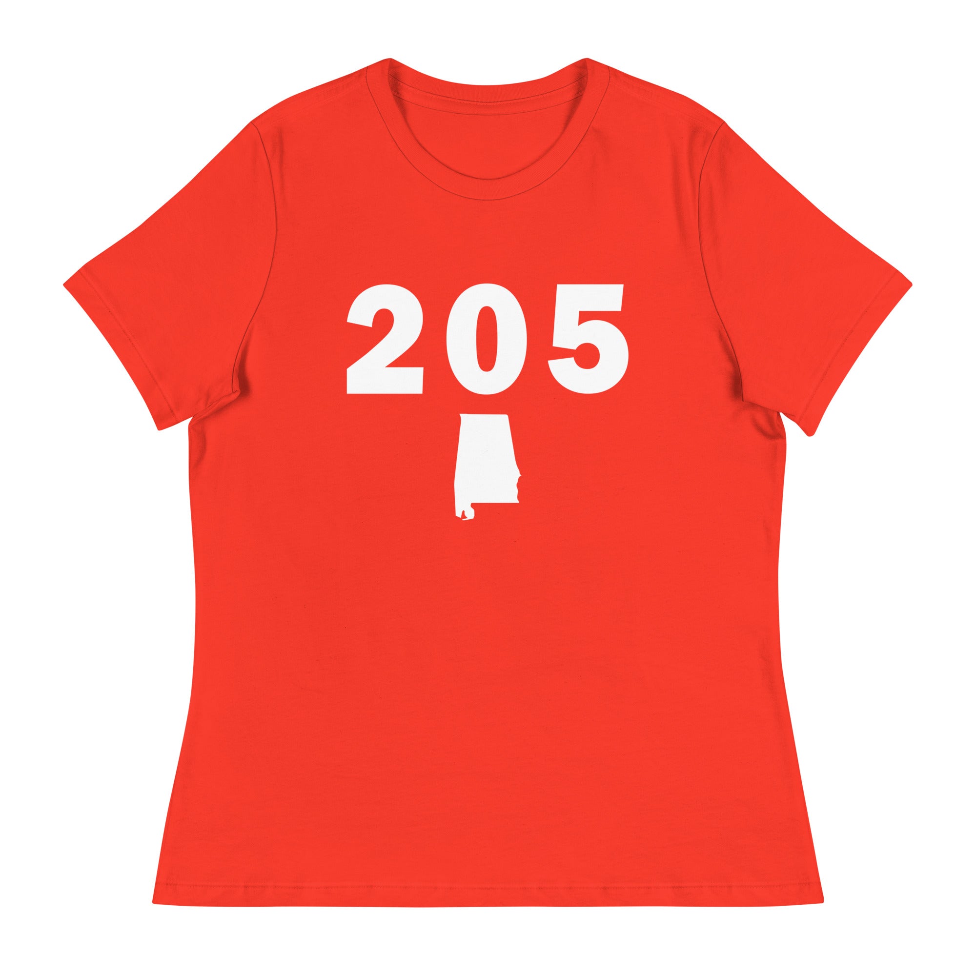 205 Area Code Women's Relaxed T Shirt