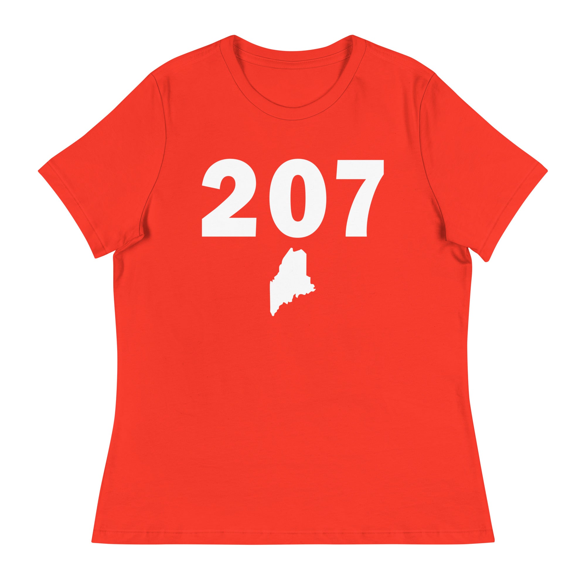 207 Area Code Women's Relaxed T Shirt