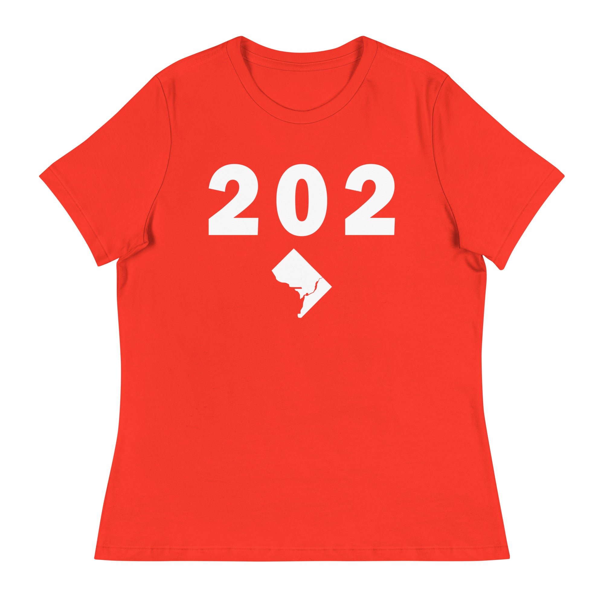 202 Area Code Women's Relaxed T Shirt