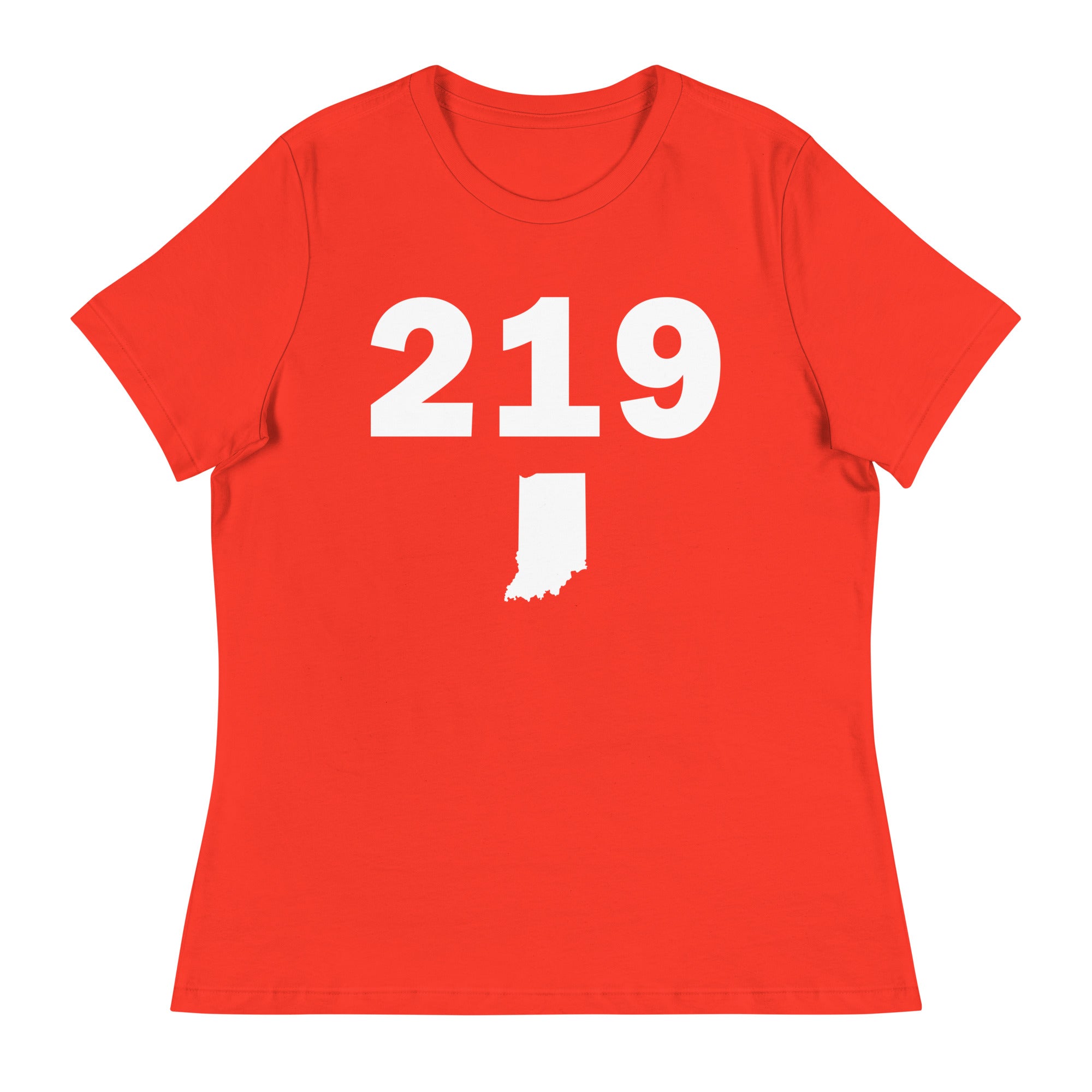 219 Area Code Women's Relaxed T Shirt