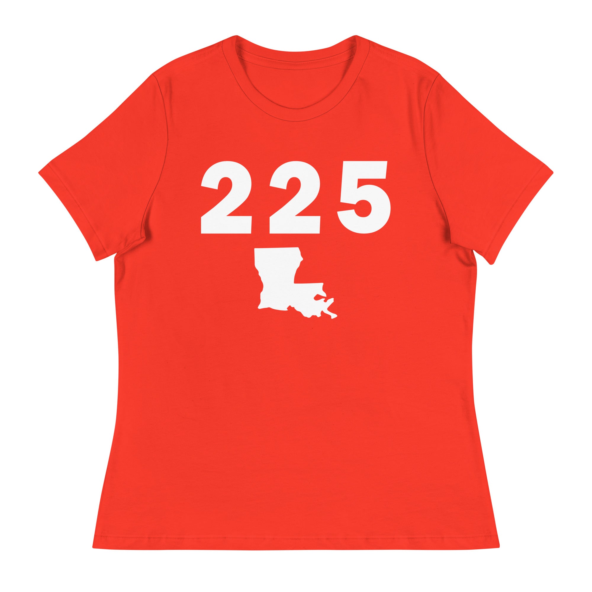 225 Area Code Women's Relaxed T Shirt