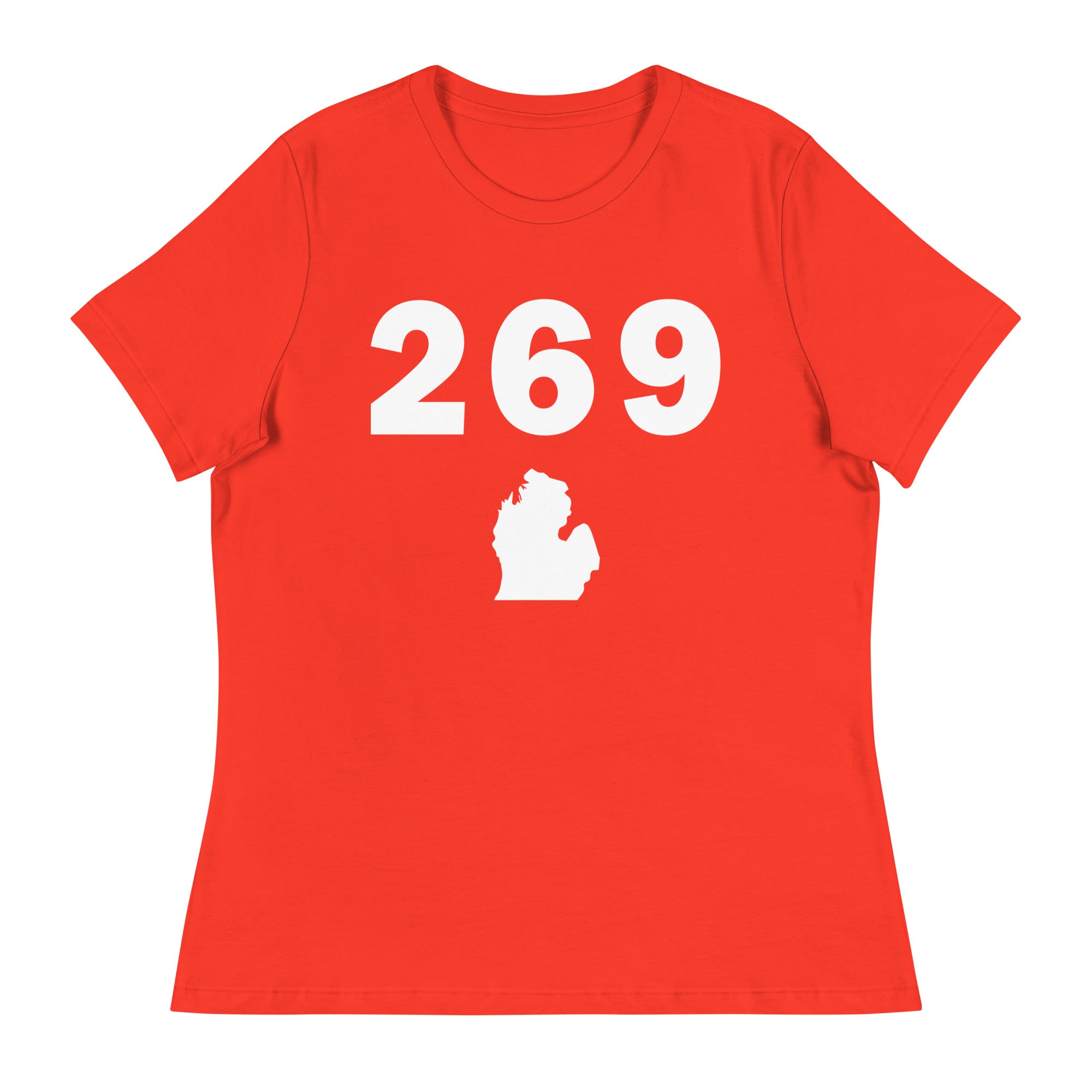 269 Area Code Women's Relaxed T Shirt