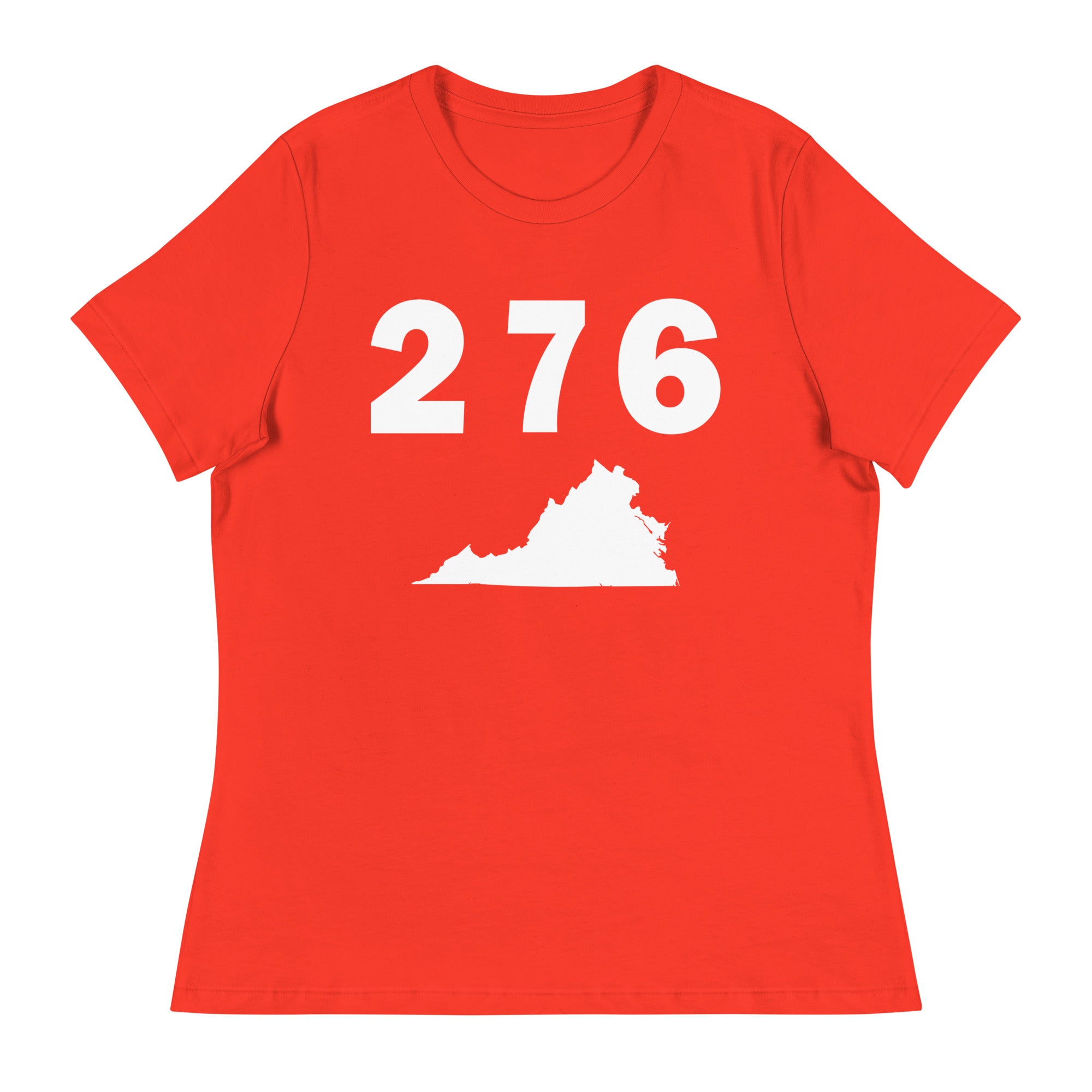 276 Area Code Women's Relaxed T Shirt