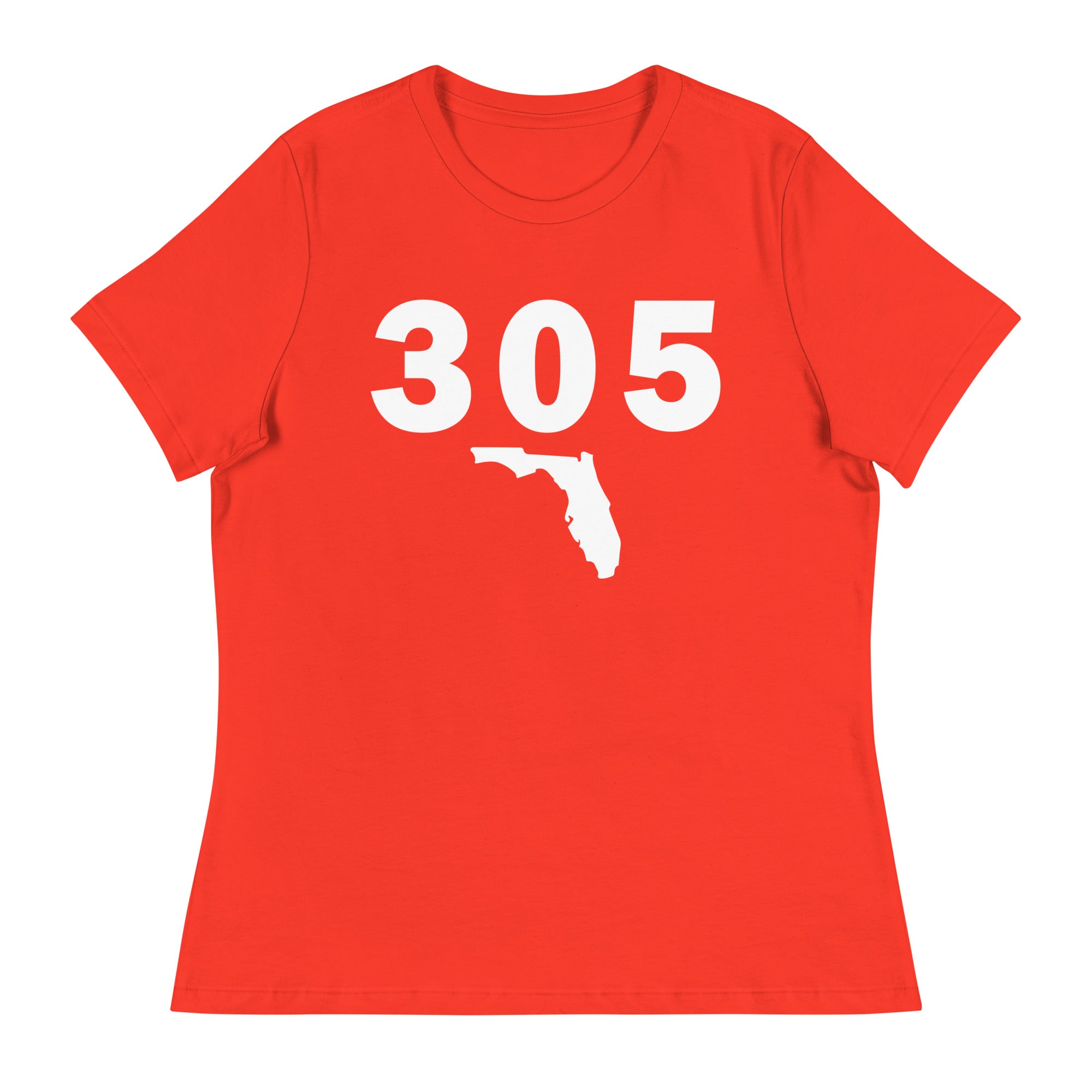 305 Area Code Women's Relaxed T Shirt