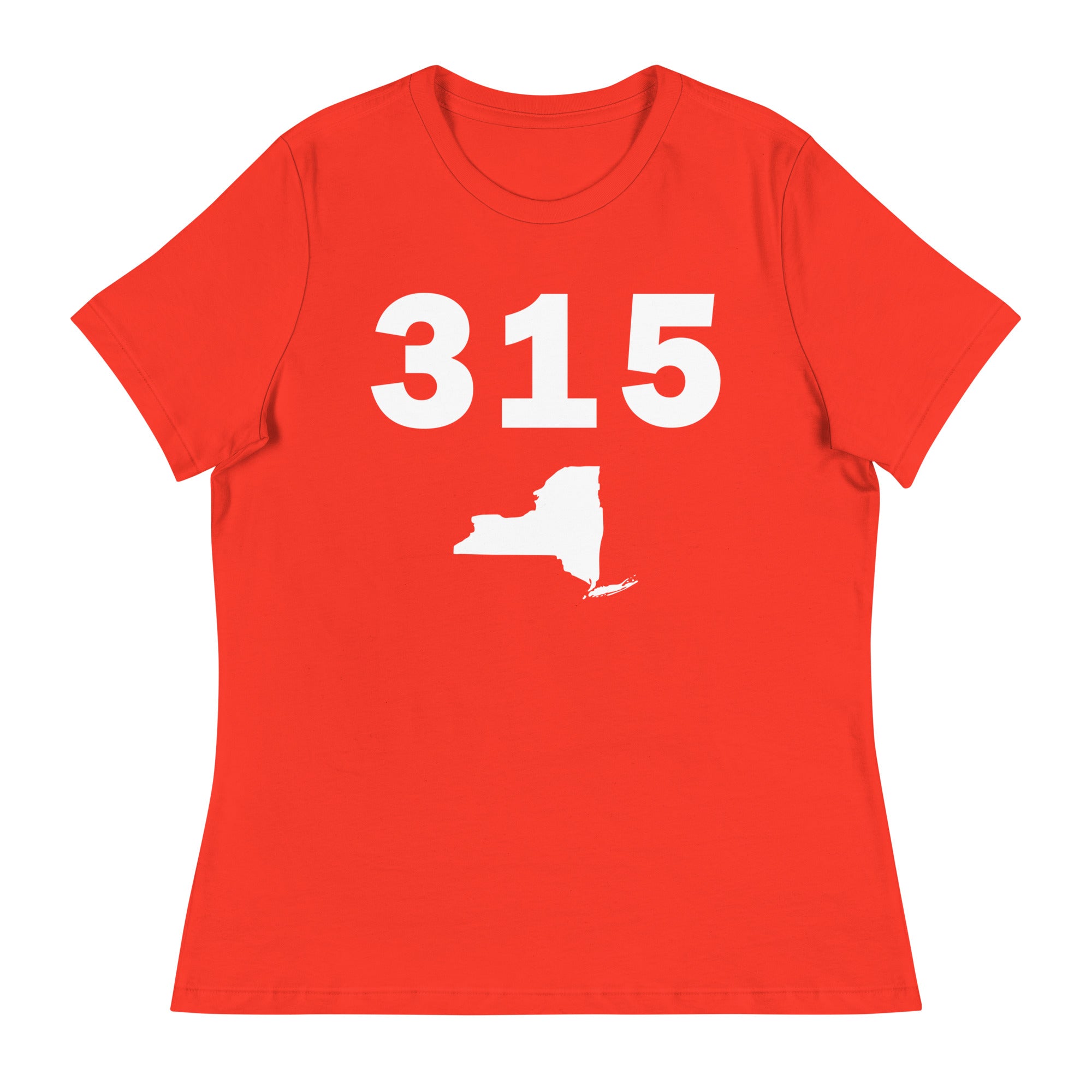 315 Area Code Women's Relaxed T Shirt