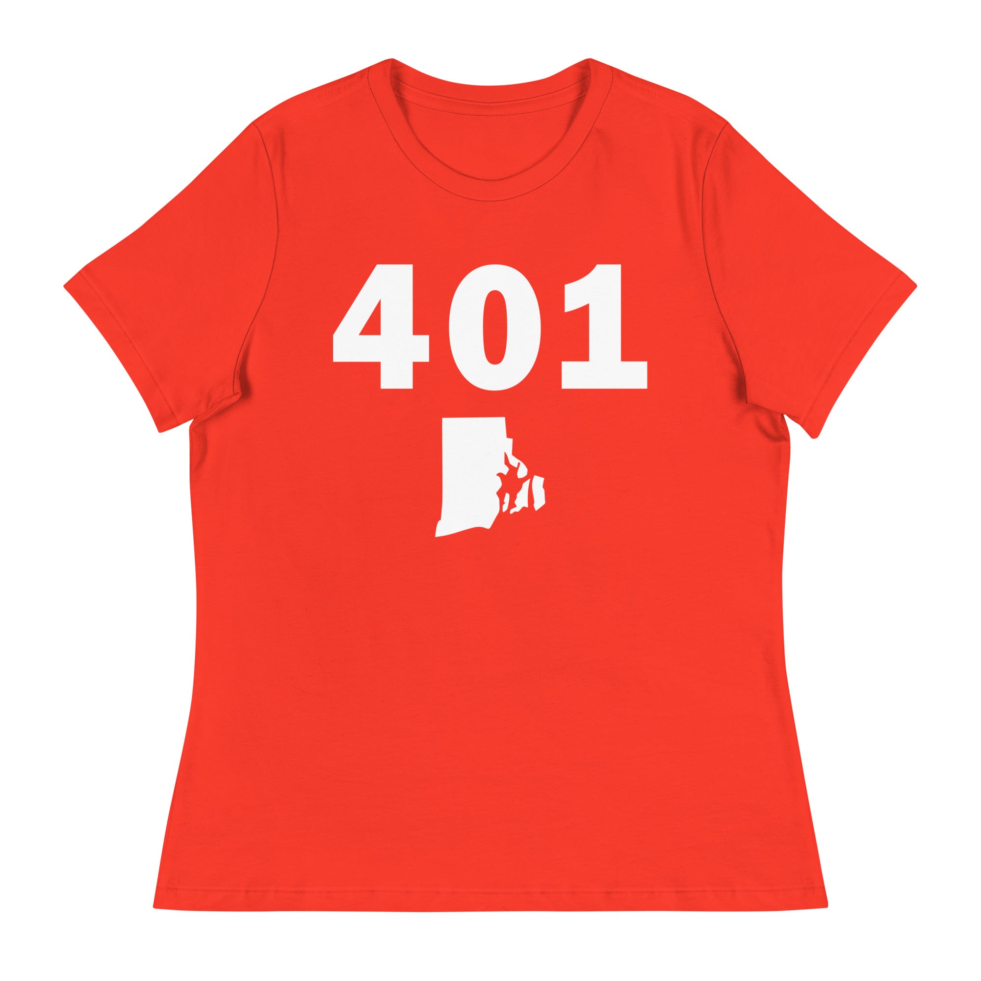 401 Area Code Women's Relaxed T Shirt