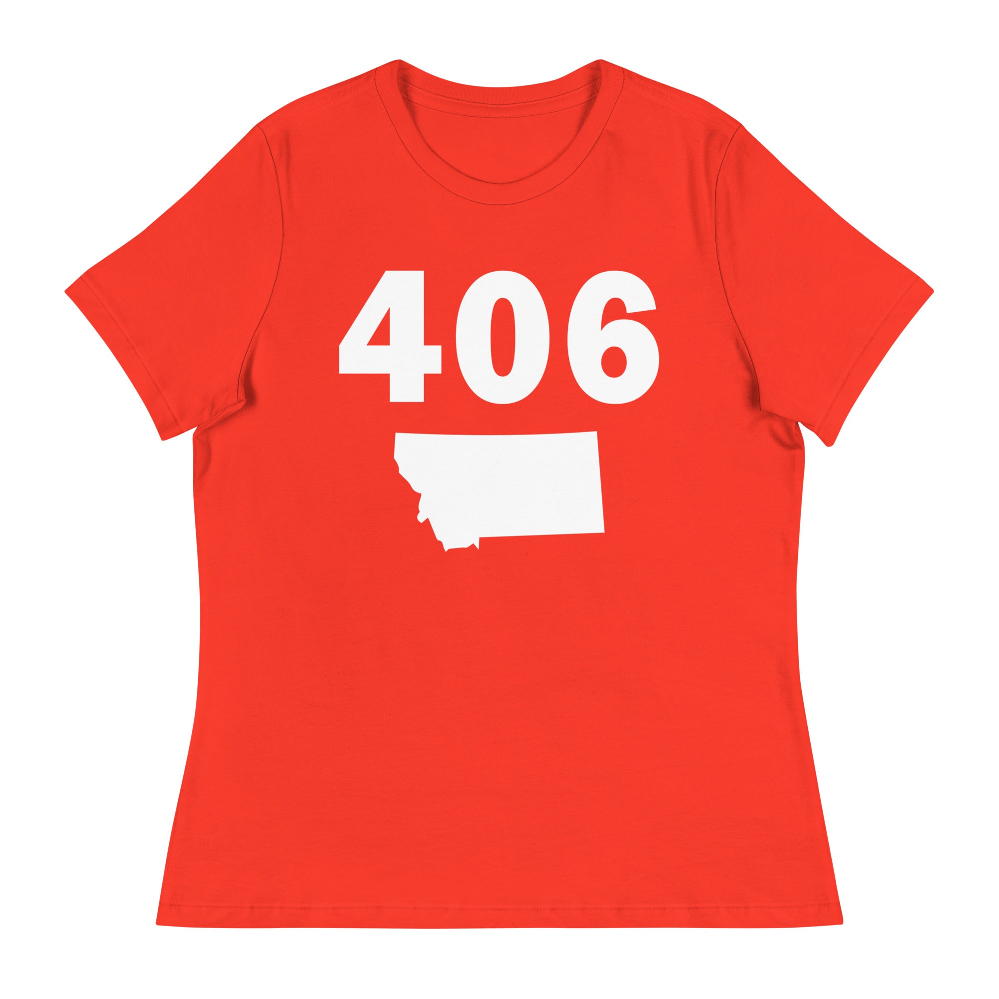 406 Area Code Women's Relaxed T Shirt