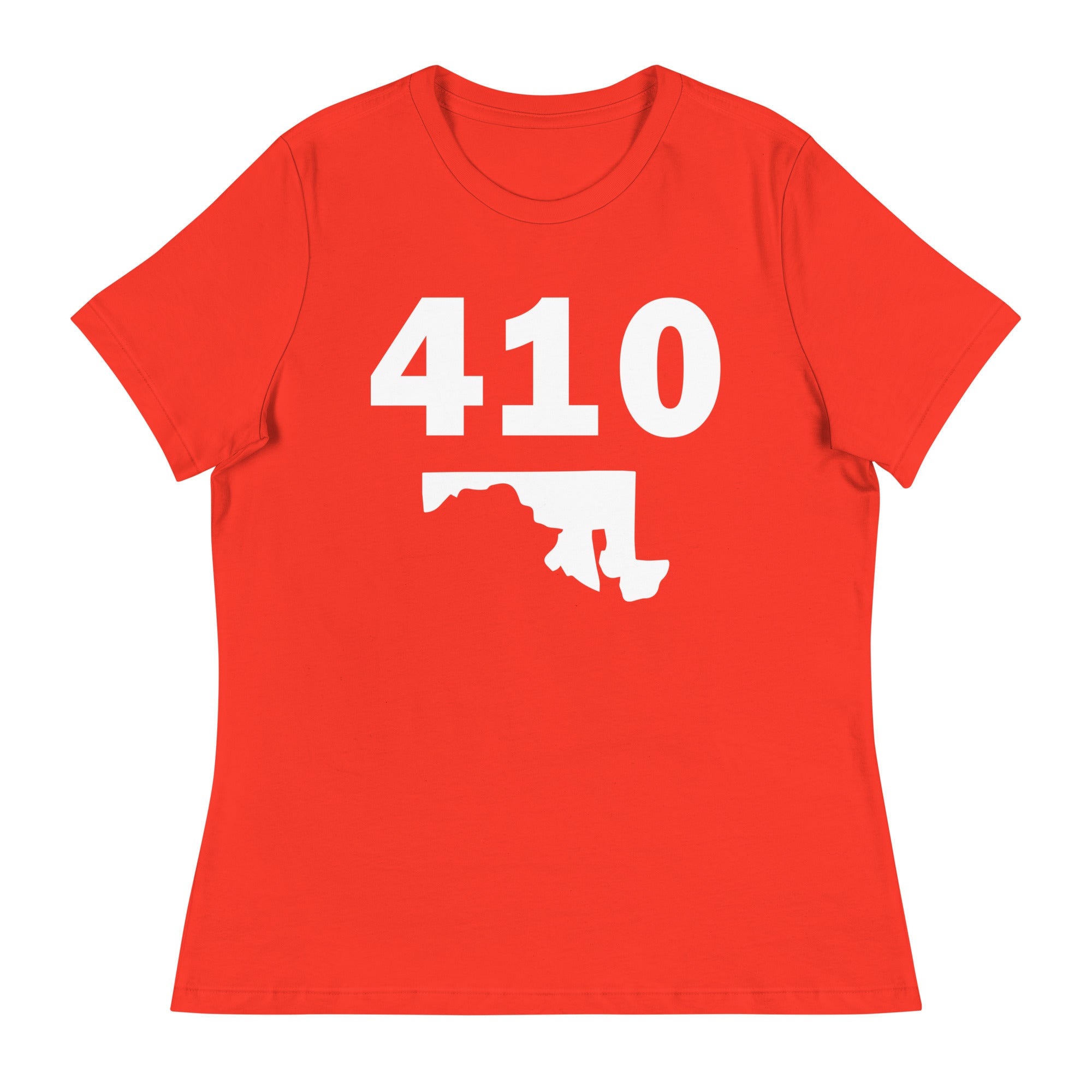 410 Area Code Women's Relaxed T Shirt