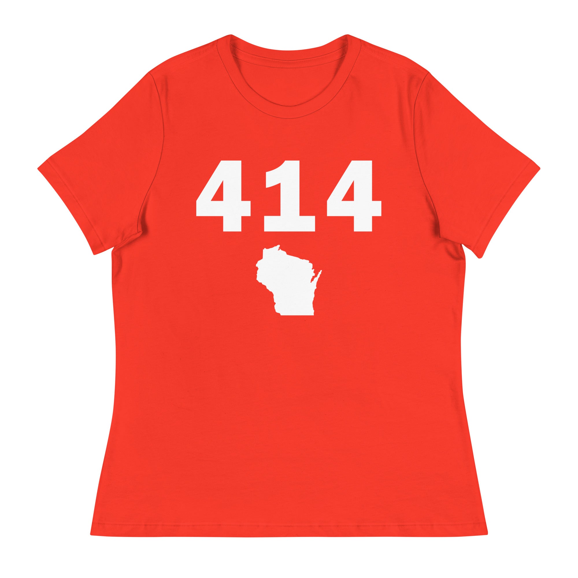 414 Area Code Women's Relaxed T Shirt