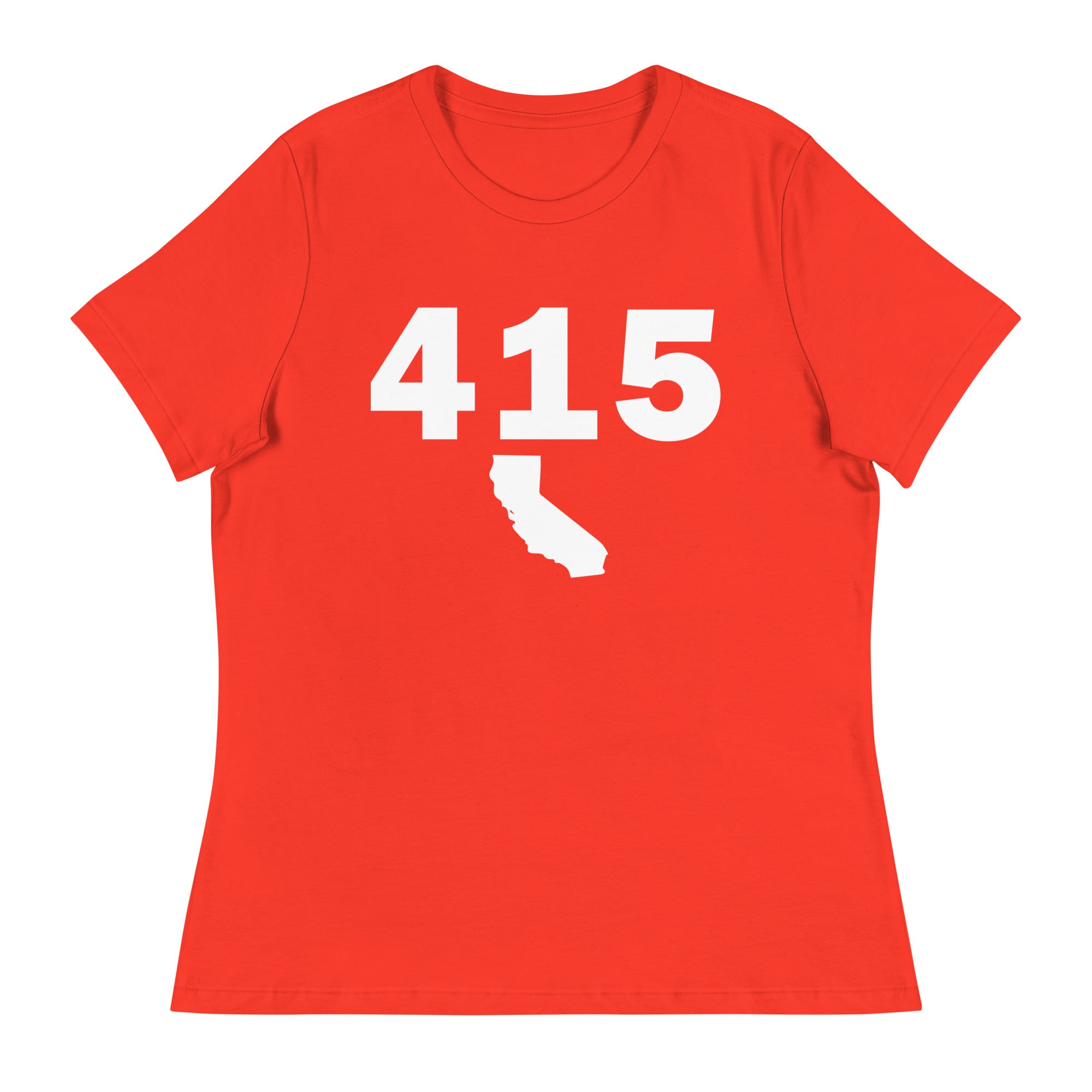 415 Area Code Women's Relaxed T Shirt