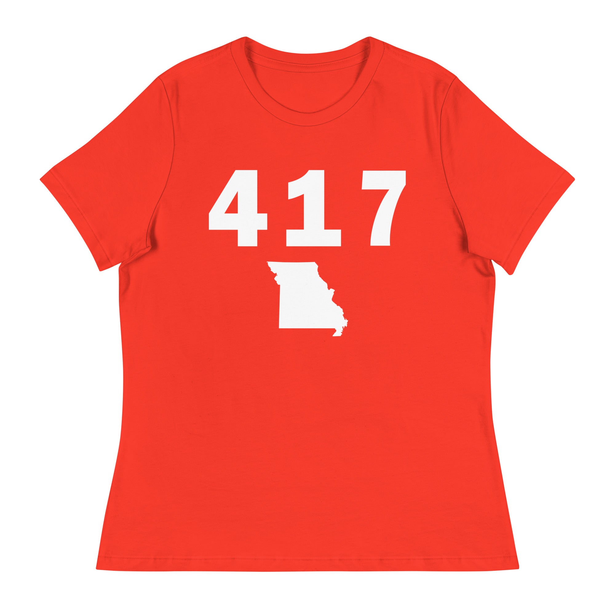 417 Area Code Women's Relaxed T Shirt