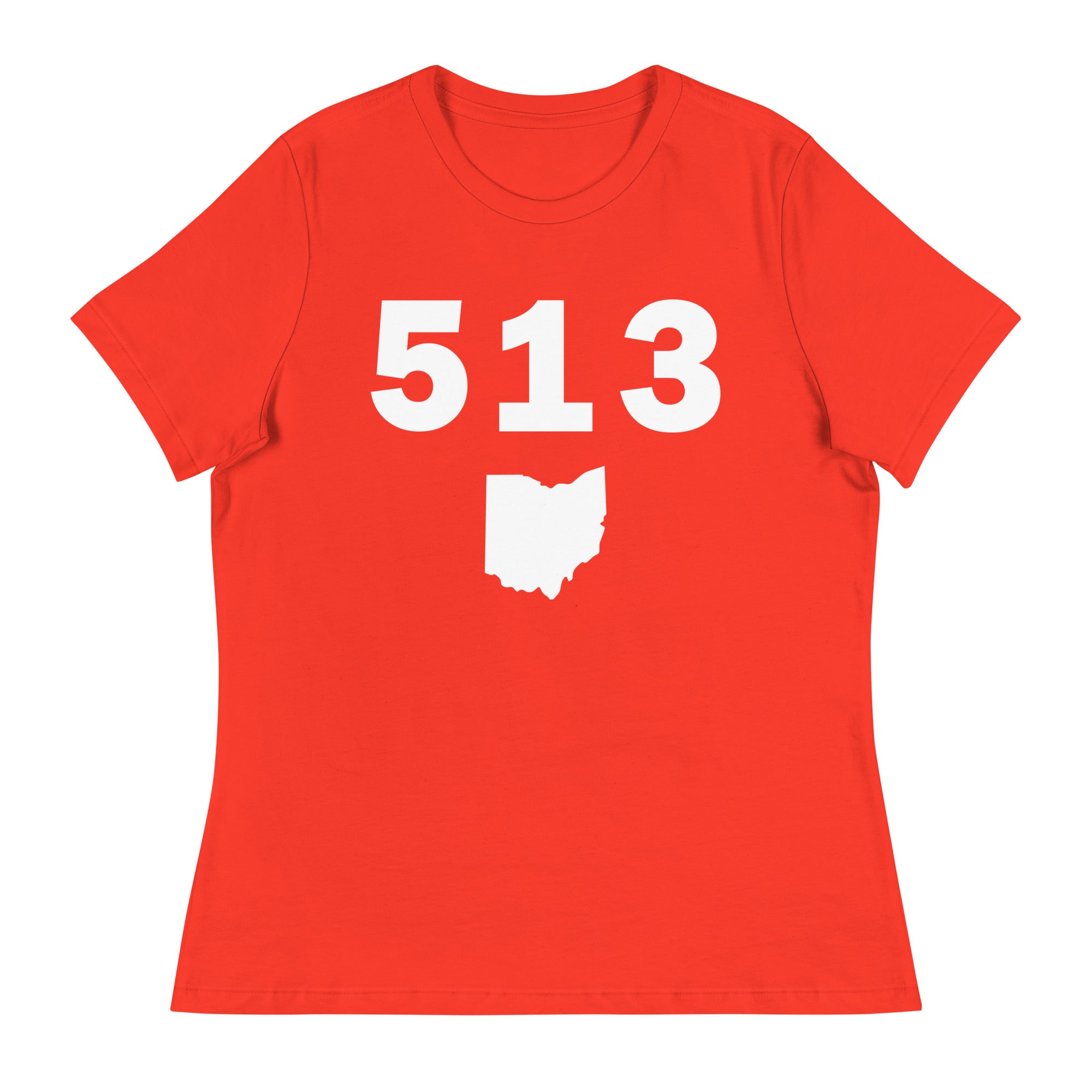513 Area Code Women's Relaxed T Shirt