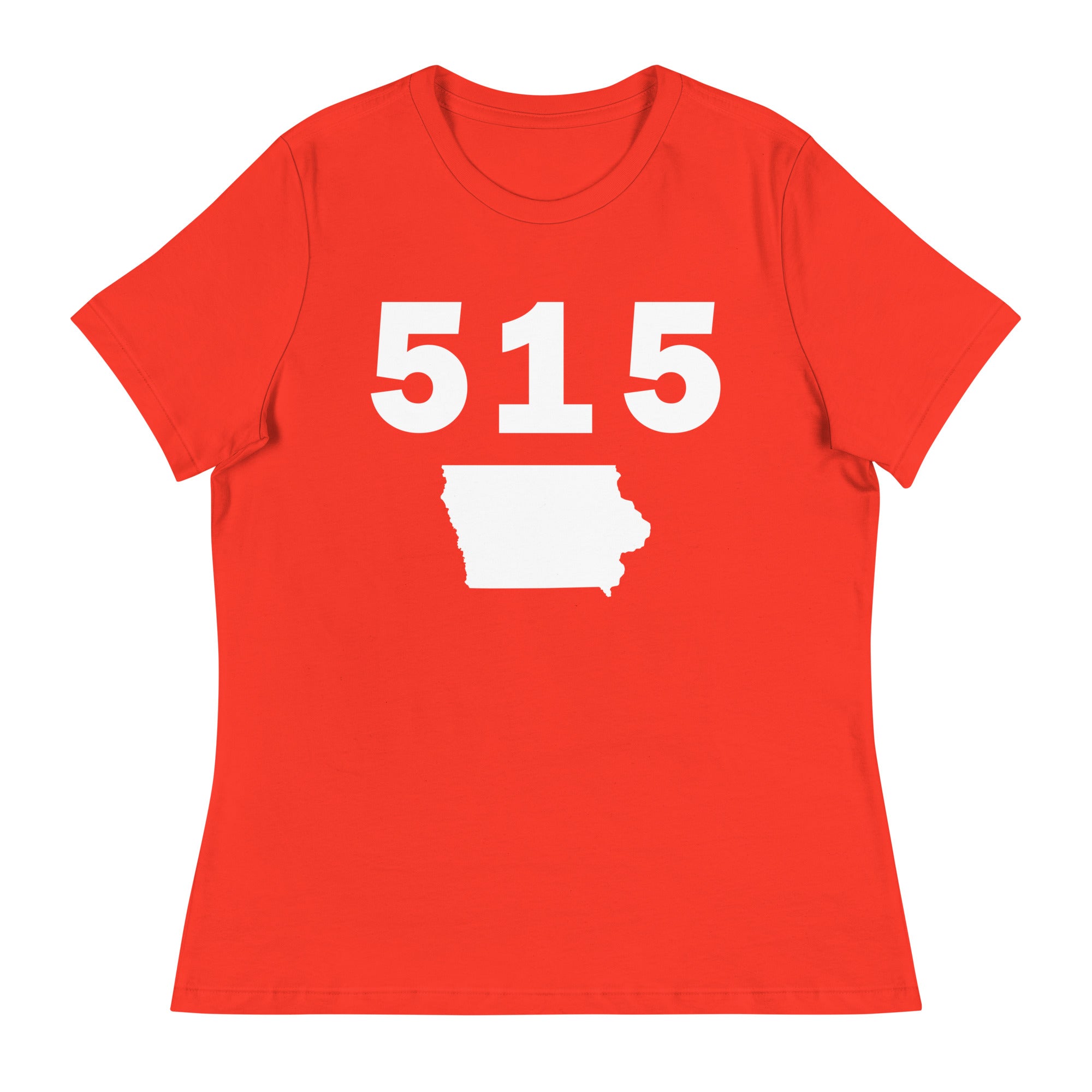 515 Area Code Women's Relaxed T Shirt