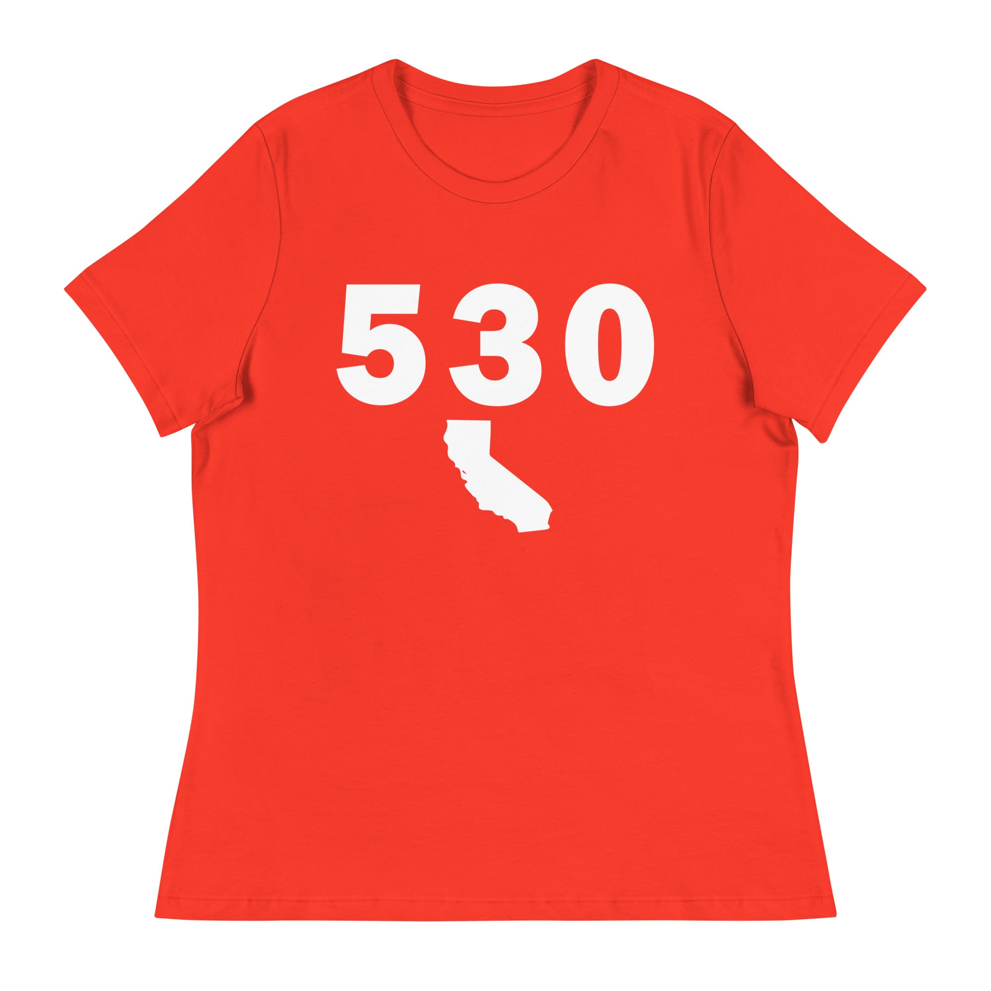 530 Area Code Women's Relaxed T Shirt