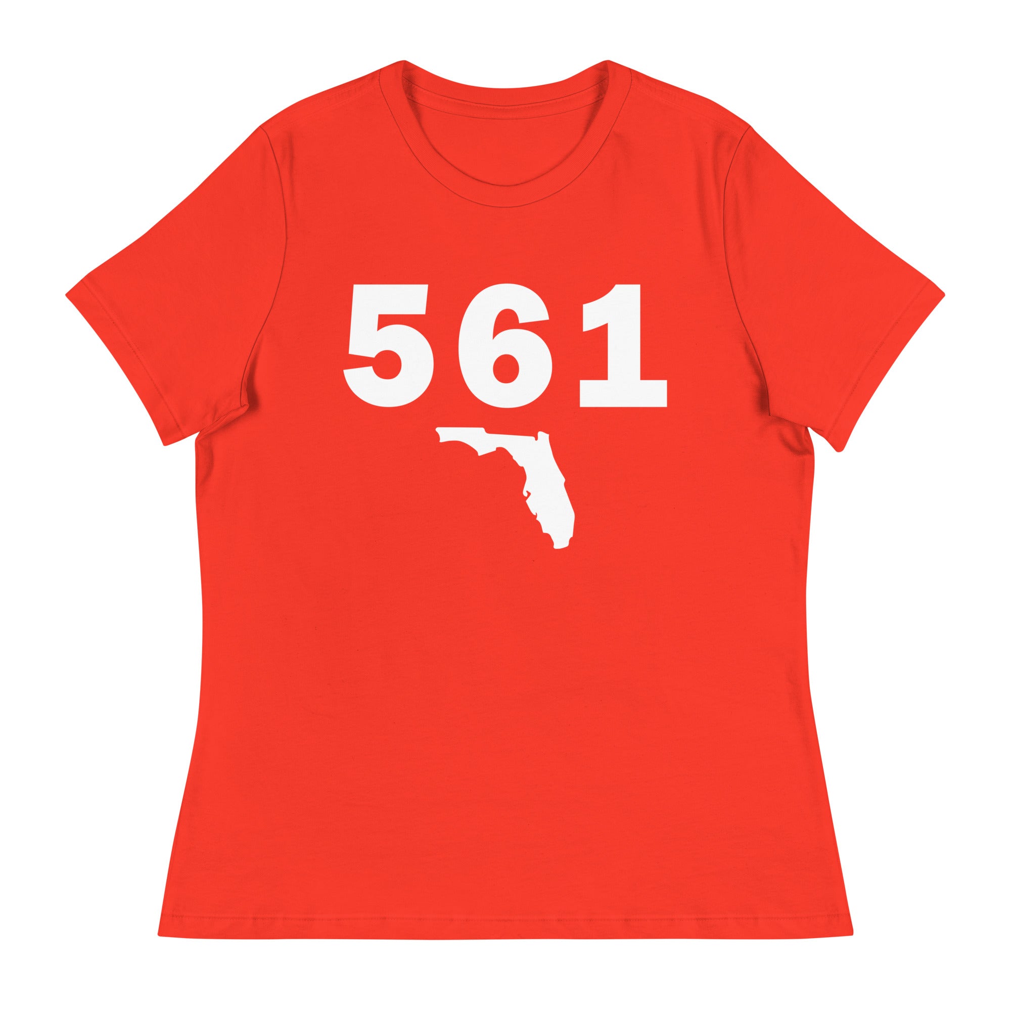 561 Area Code Women's Relaxed T Shirt