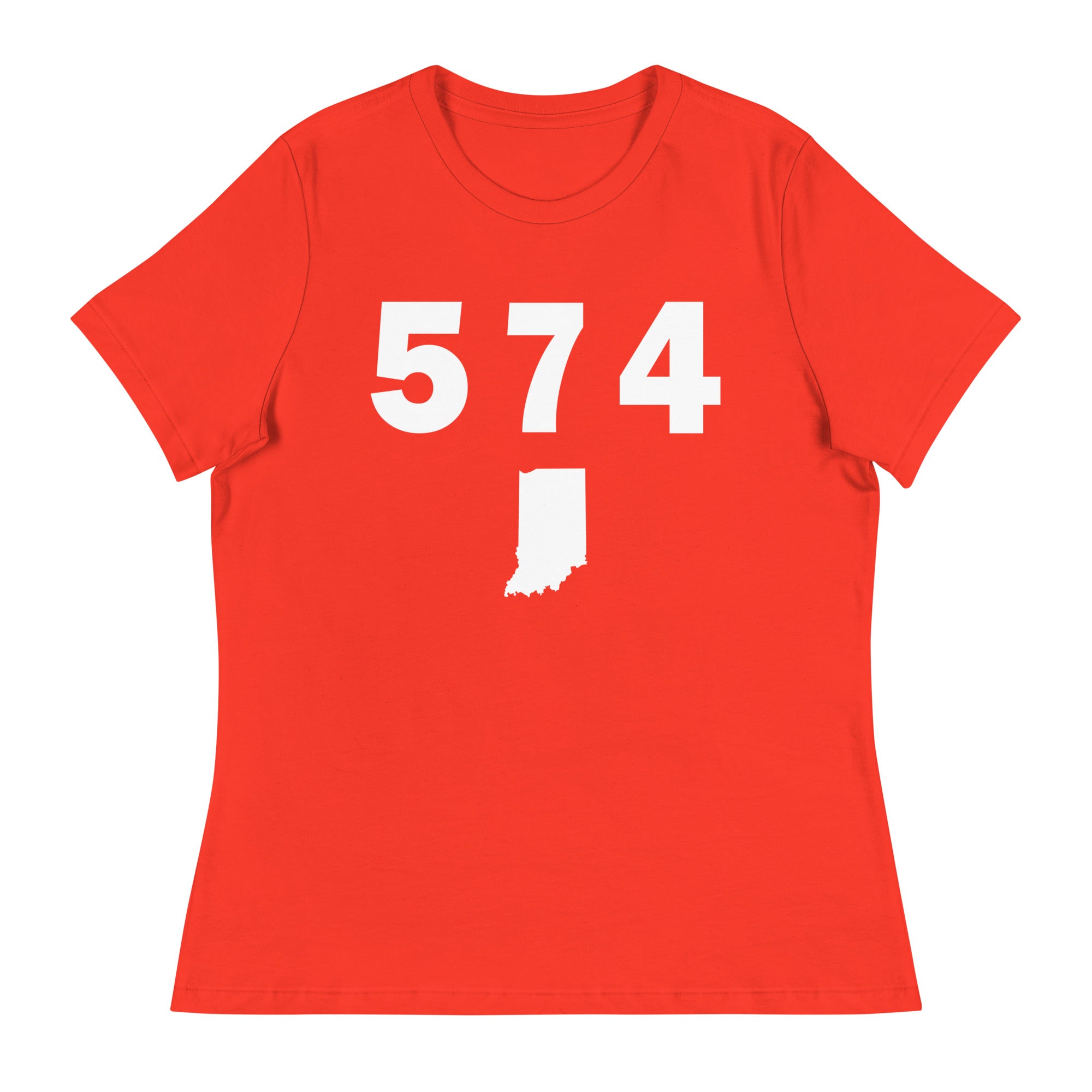 574 Area Code Women's Relaxed T Shirt