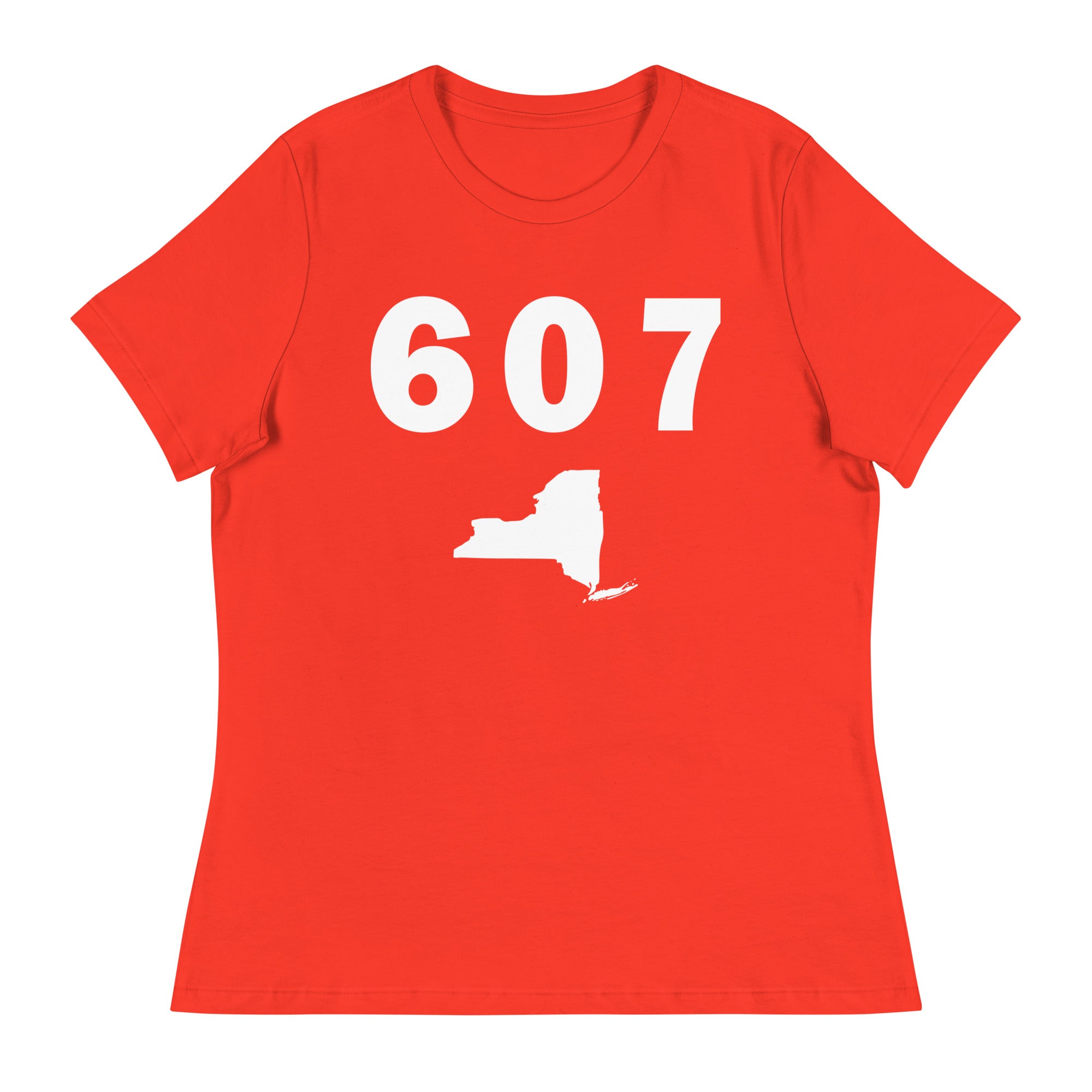 607 Area Code Women's Relaxed T Shirt