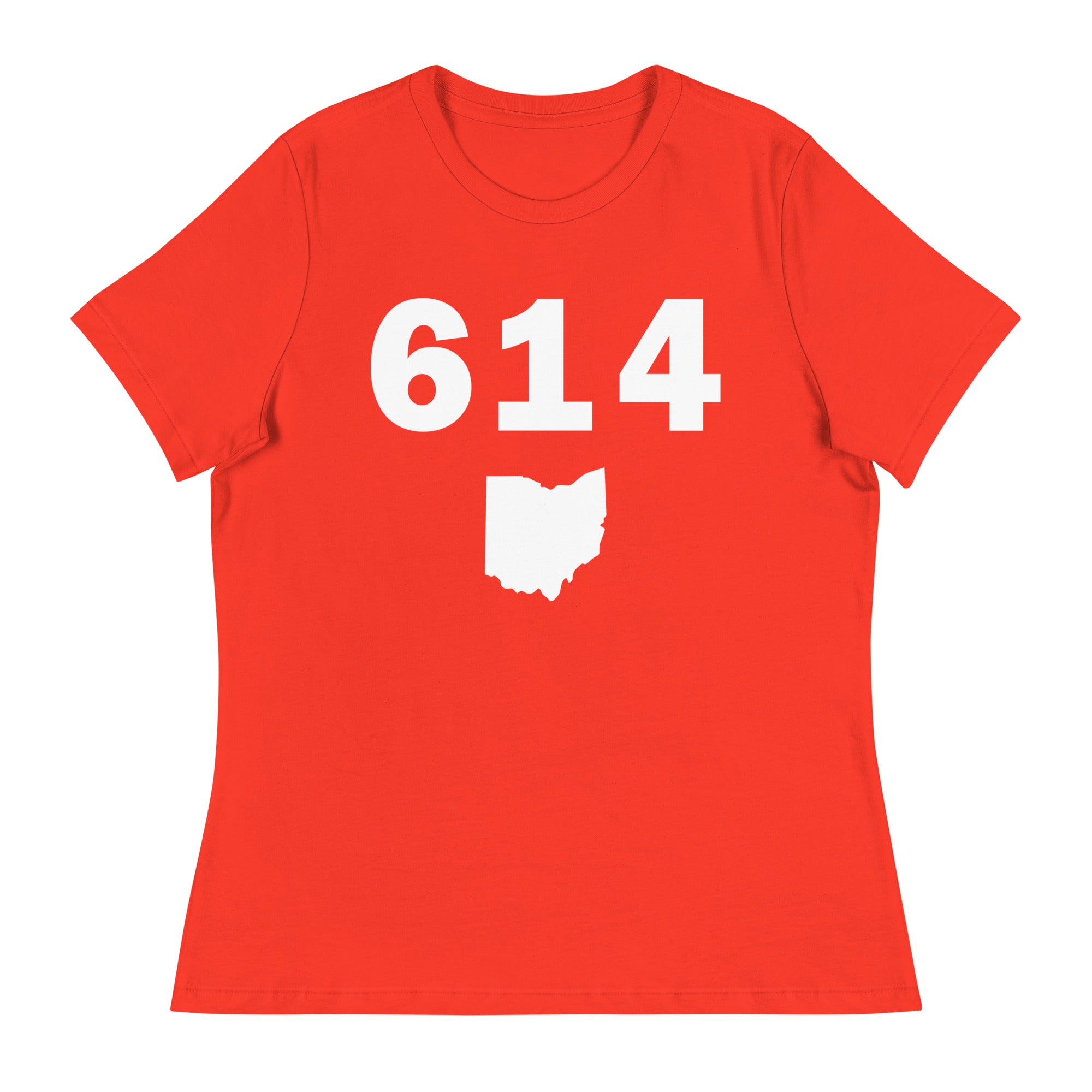 614 Area Code Women's Relaxed T Shirt