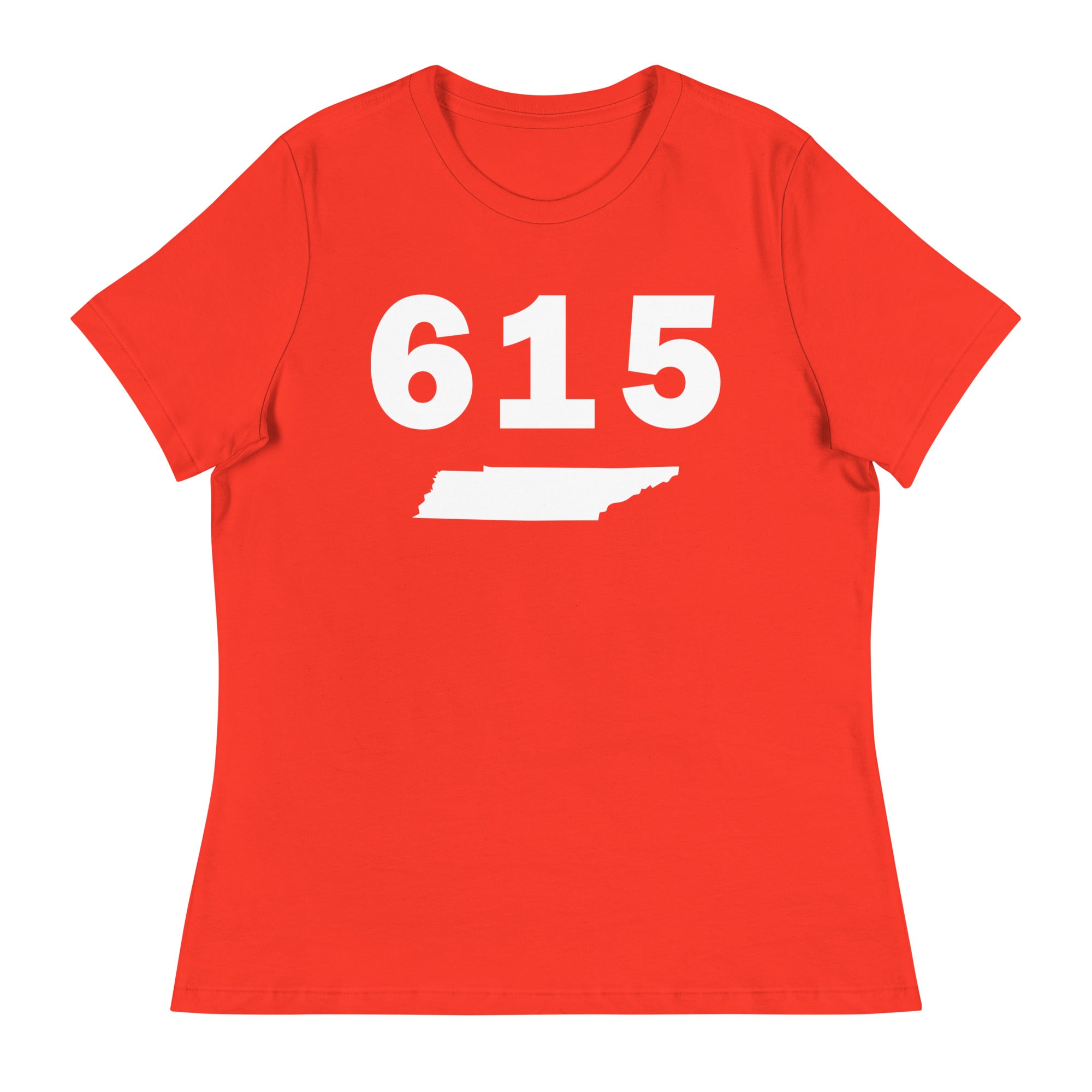 615 Area Code Women's Relaxed T Shirt