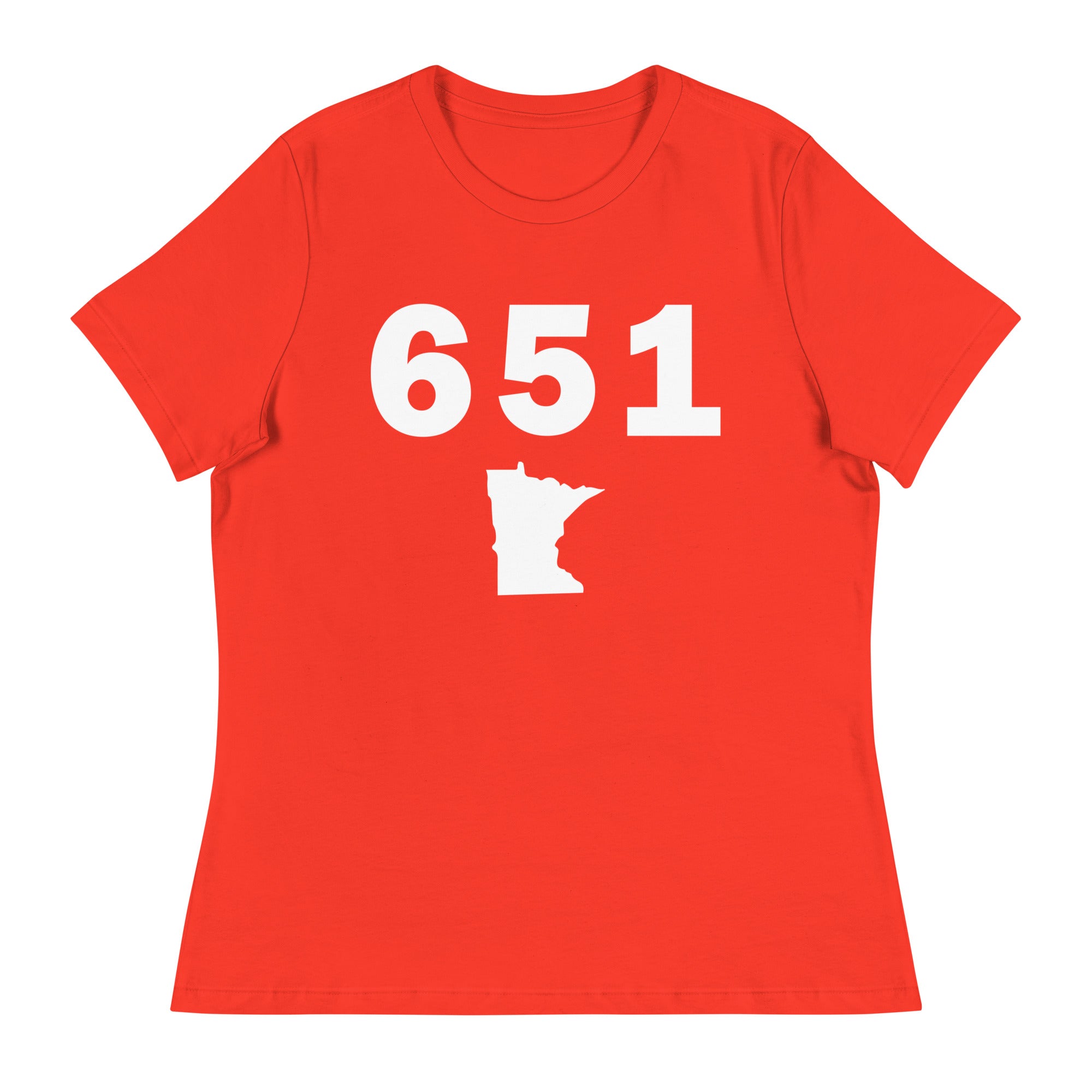 651 Area Code Women's Relaxed T Shirt
